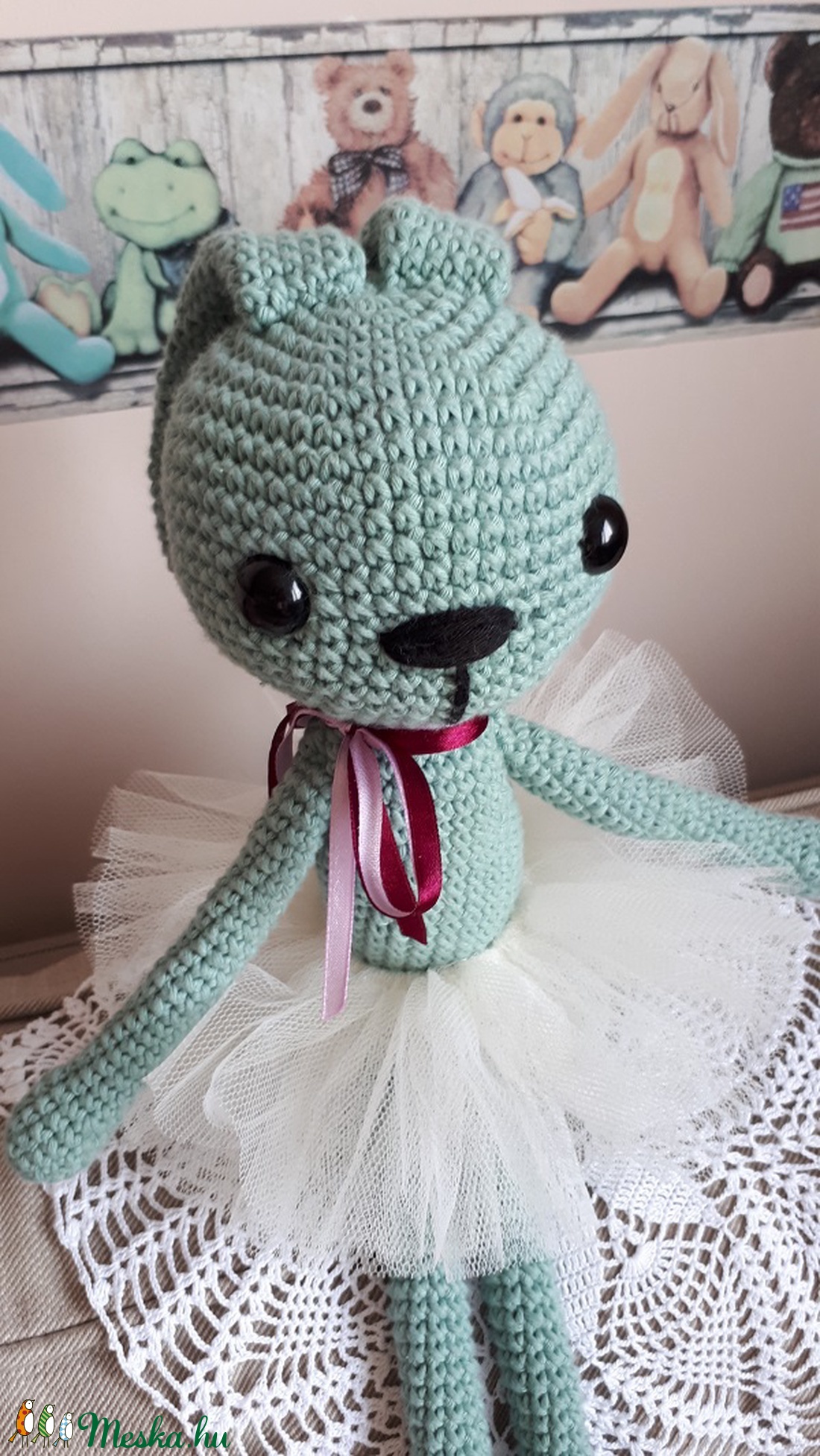 Amigurumi balerina nyuszi! - játék & gyerek - plüssállat & játékfigura - nyuszi - Meska.hu Amigurumi balerina nyuszi! - játék & gyerek - plüssállat & játékfigura - nyuszi - Meska.hu