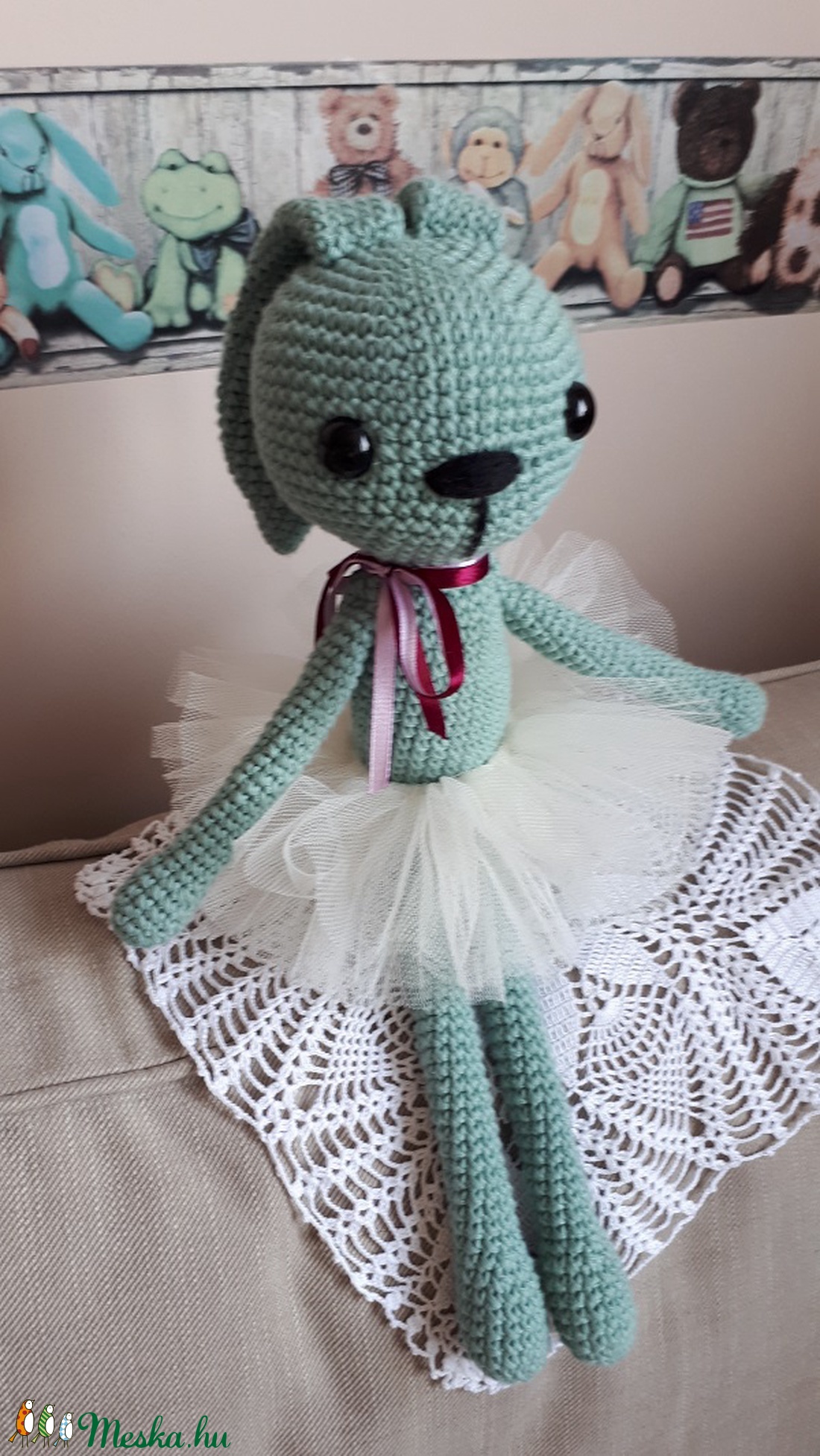 Amigurumi balerina nyuszi! - játék & gyerek - plüssállat & játékfigura - nyuszi - Meska.hu Amigurumi balerina nyuszi! - játék & gyerek - plüssállat & játékfigura - nyuszi - Meska.hu