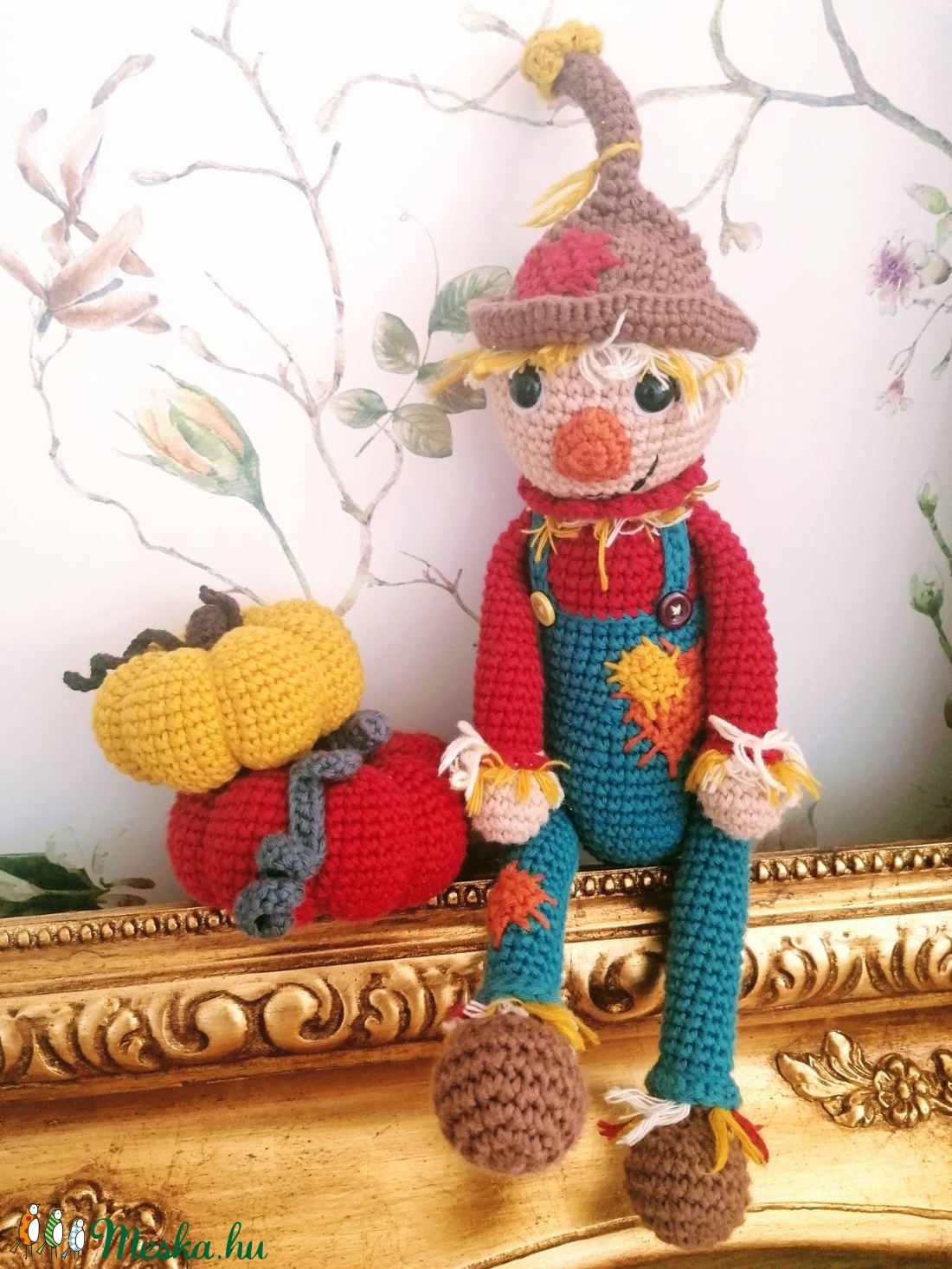 Horgolt madárijesztő - otthon & lakás - dekoráció - dísztárgy - Meska.hu Horgolt madárijesztő - otthon & lakás - dekoráció - dísztárgy - Meska.hu
