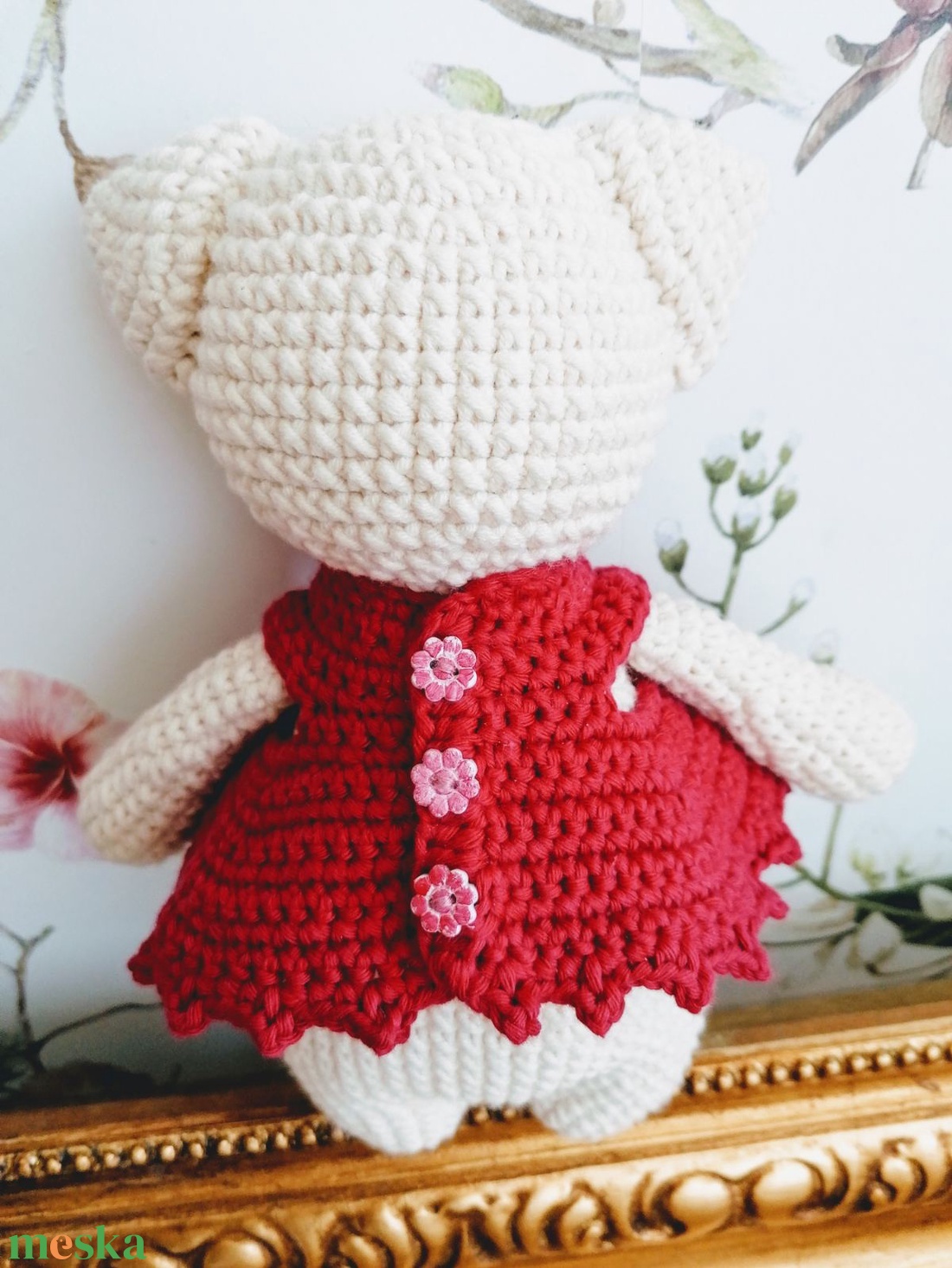 Vintage amigurumi cica - játék & gyerek - plüssállat & játékfigura - cica - Meska.hu Vintage amigurumi cica - játék & gyerek - plüssállat & játékfigura - cica - Meska.hu