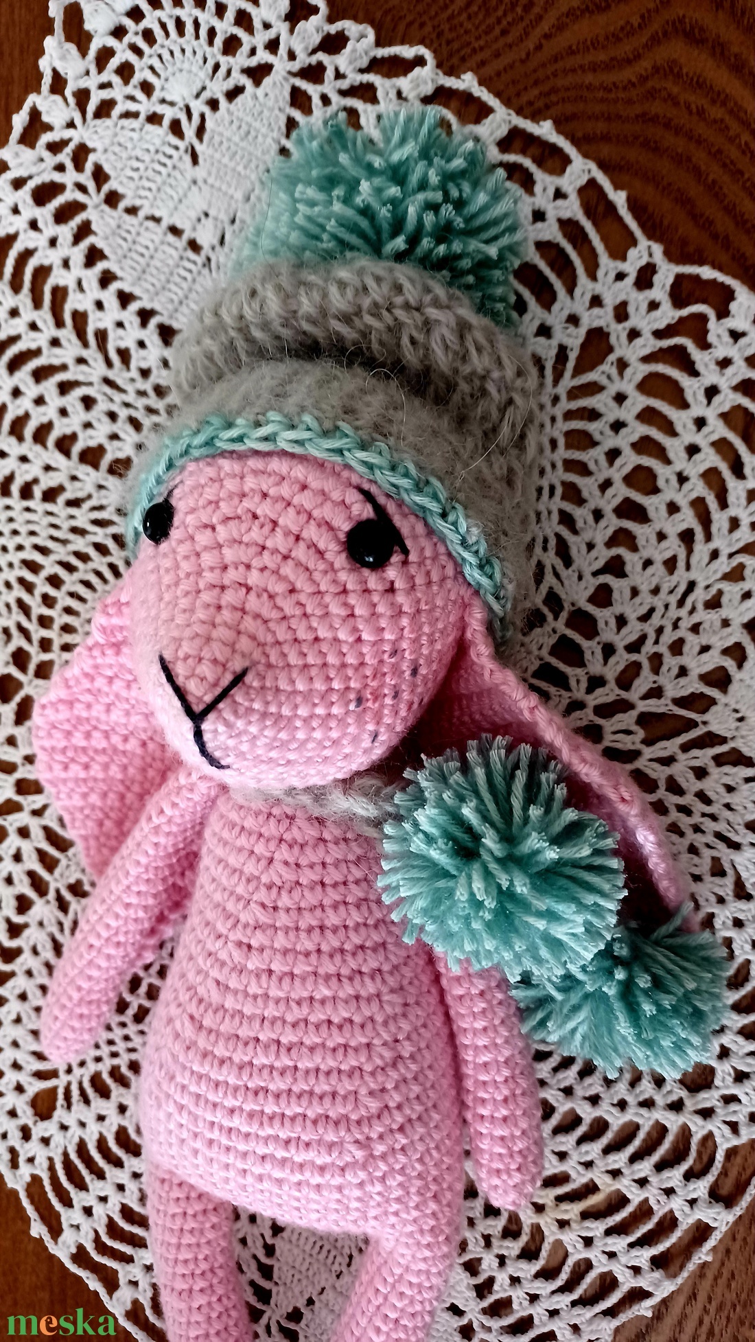Amigurumi édes nyuszi - játék & sport - plüssállat & játékfigura - nyuszi - Meska.hu Amigurumi édes nyuszi - játék & sport - plüssállat & játékfigura - nyuszi - Meska.hu
