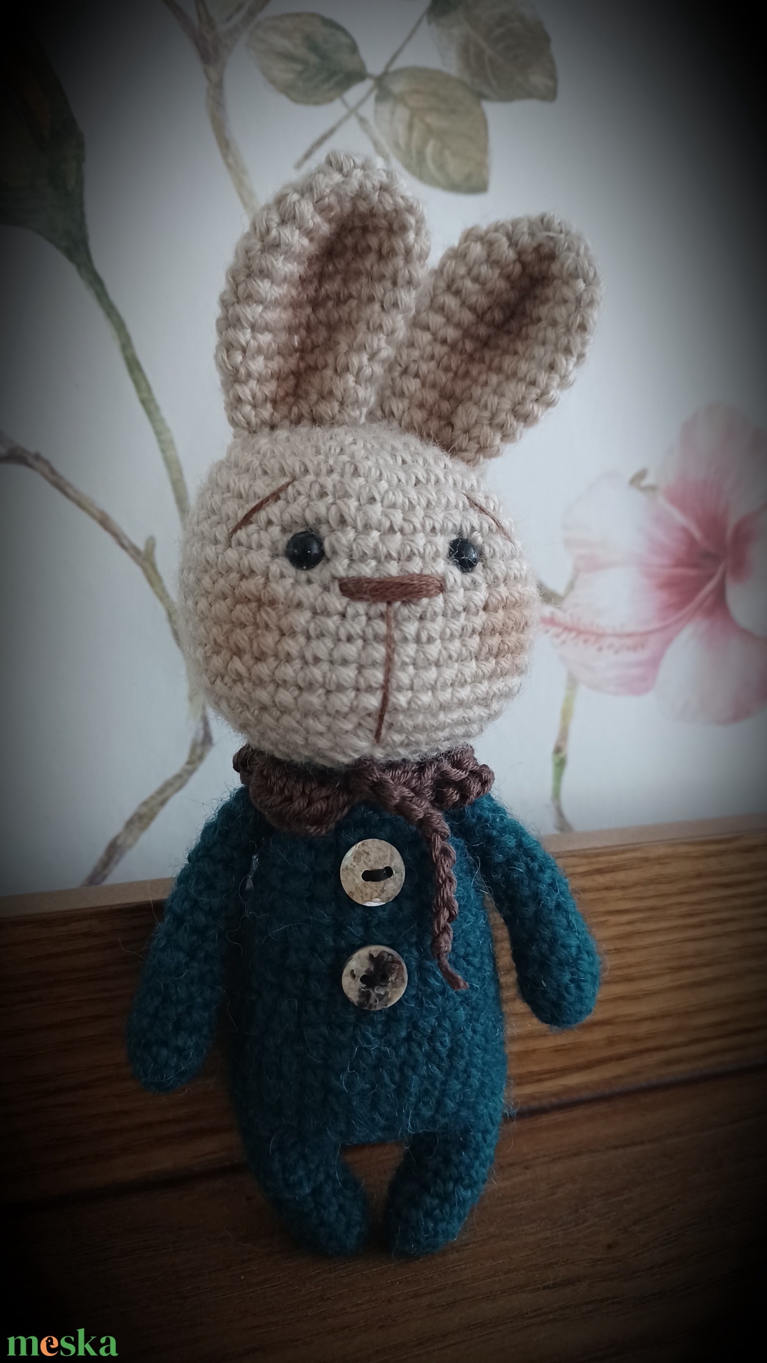Amigurumi vintage nyuszi - játék & sport - plüssállat & játékfigura - nyuszi - Meska.hu Amigurumi vintage nyuszi - játék & sport - plüssállat & játékfigura - nyuszi - Meska.hu