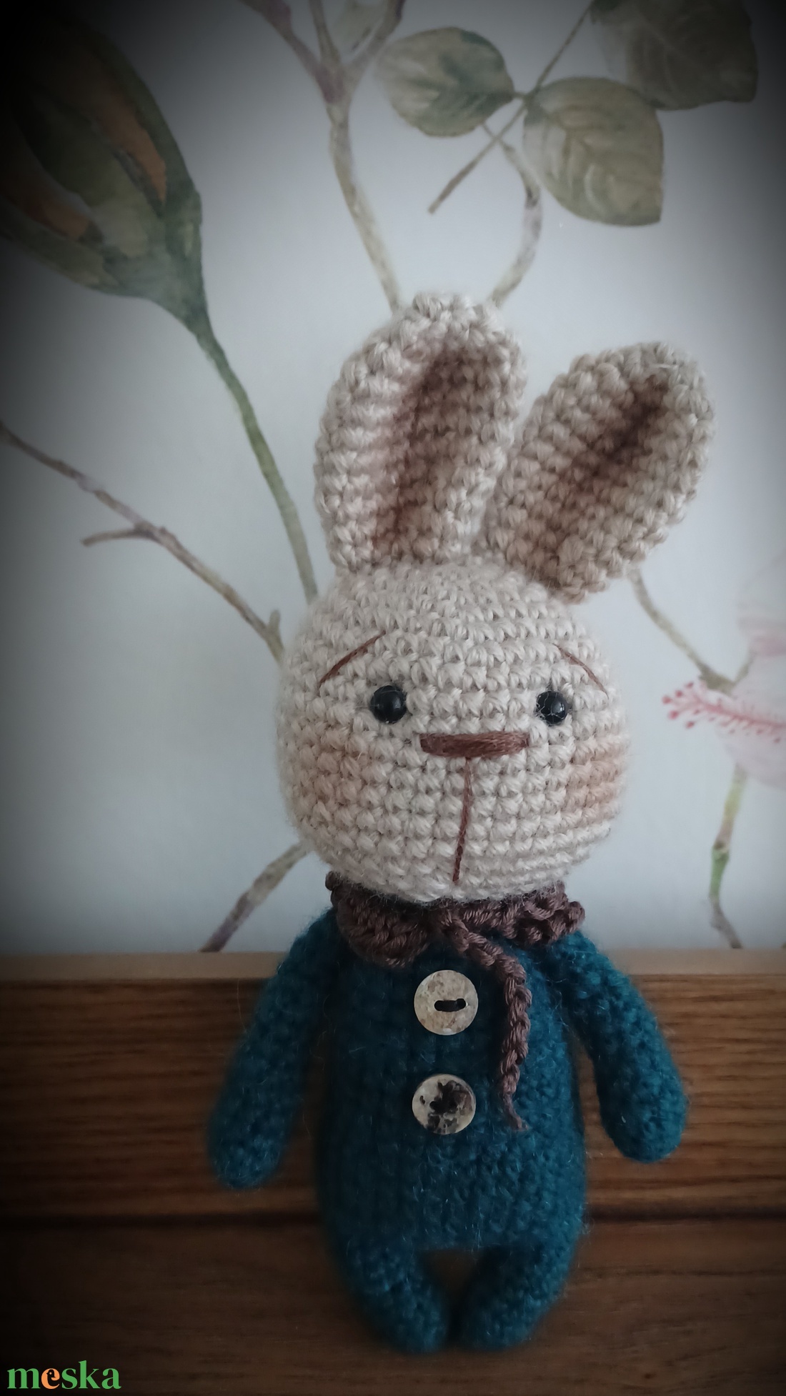 Amigurumi vintage nyuszi - játék & sport - plüssállat & játékfigura - nyuszi - Meska.hu Amigurumi vintage nyuszi - játék & sport - plüssállat & játékfigura - nyuszi - Meska.hu