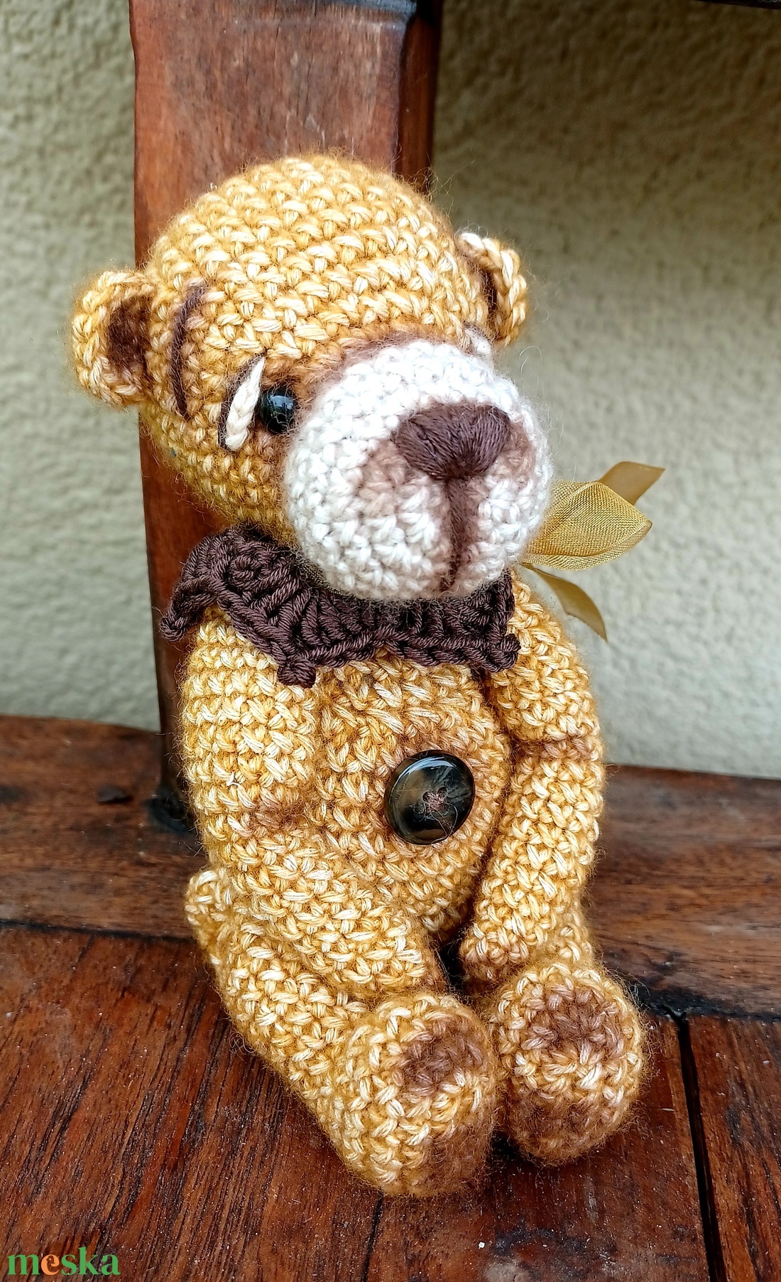 Amigurumi vintage maci - játék & sport - plüssállat & játékfigura - maci - Meska.hu Amigurumi vintage maci - játék & sport - plüssállat & játékfigura - maci - Meska.hu
