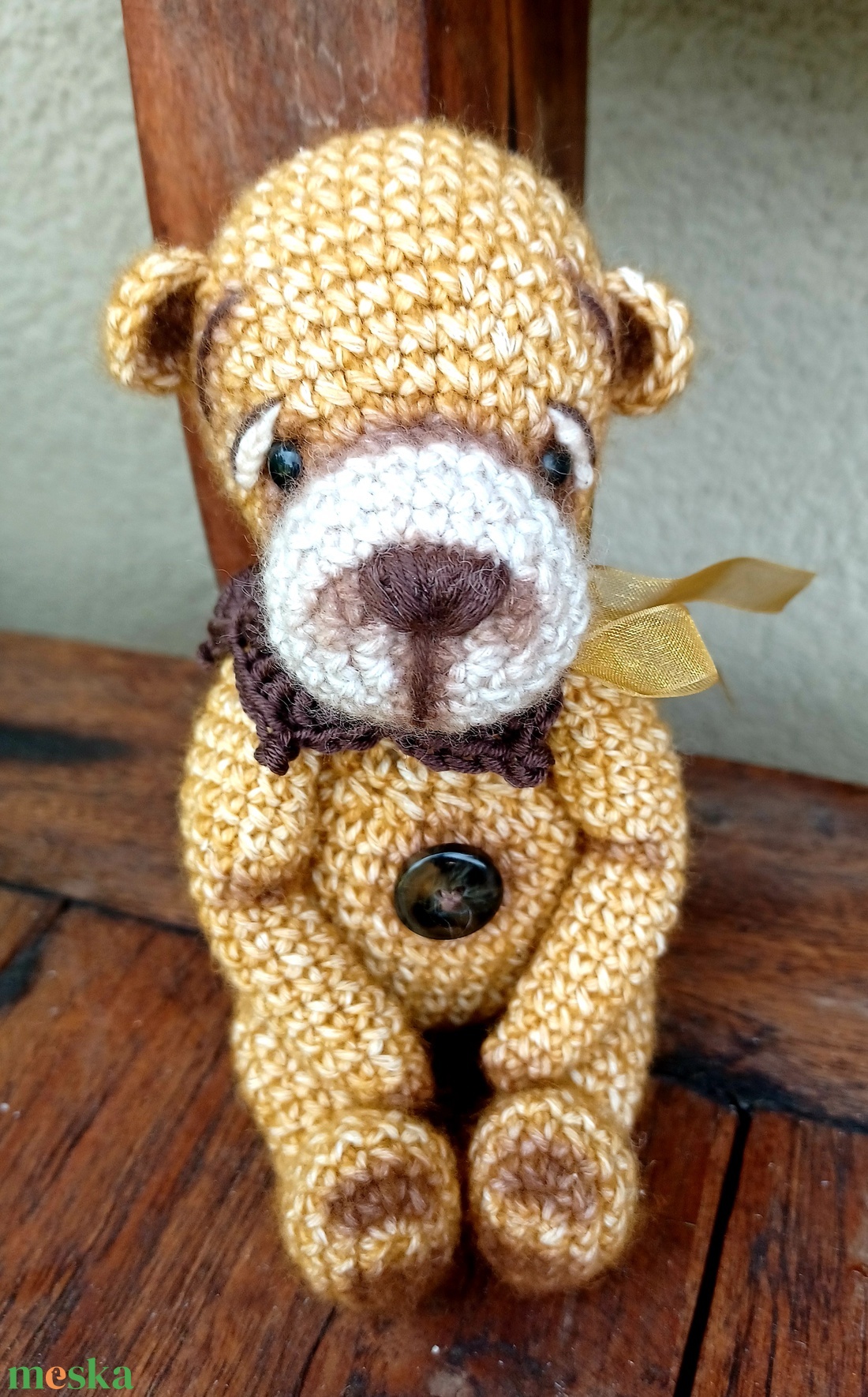 Amigurumi vintage maci - játék & sport - plüssállat & játékfigura - maci - Meska.hu Amigurumi vintage maci - játék & sport - plüssállat & játékfigura - maci - Meska.hu