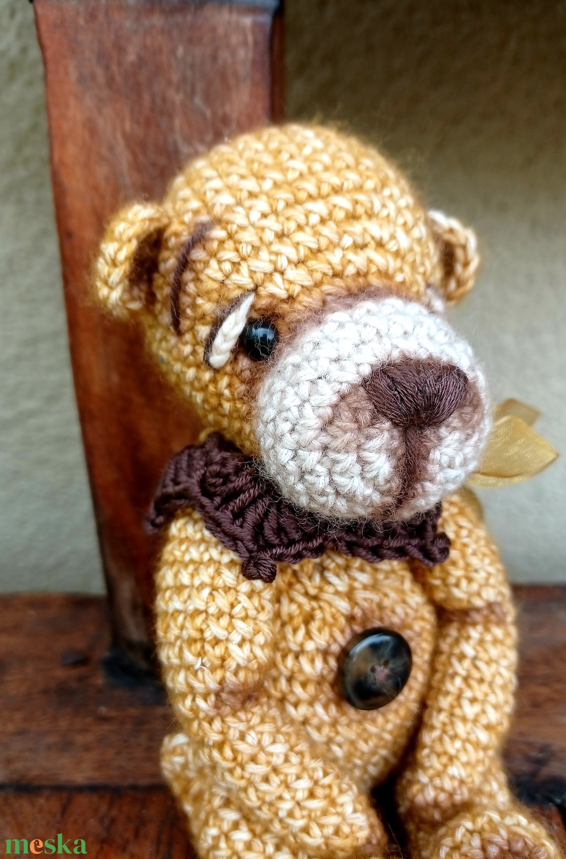 Amigurumi vintage maci - játék & sport - plüssállat & játékfigura - maci - Meska.hu Amigurumi vintage maci - játék & sport - plüssállat & játékfigura - maci - Meska.hu