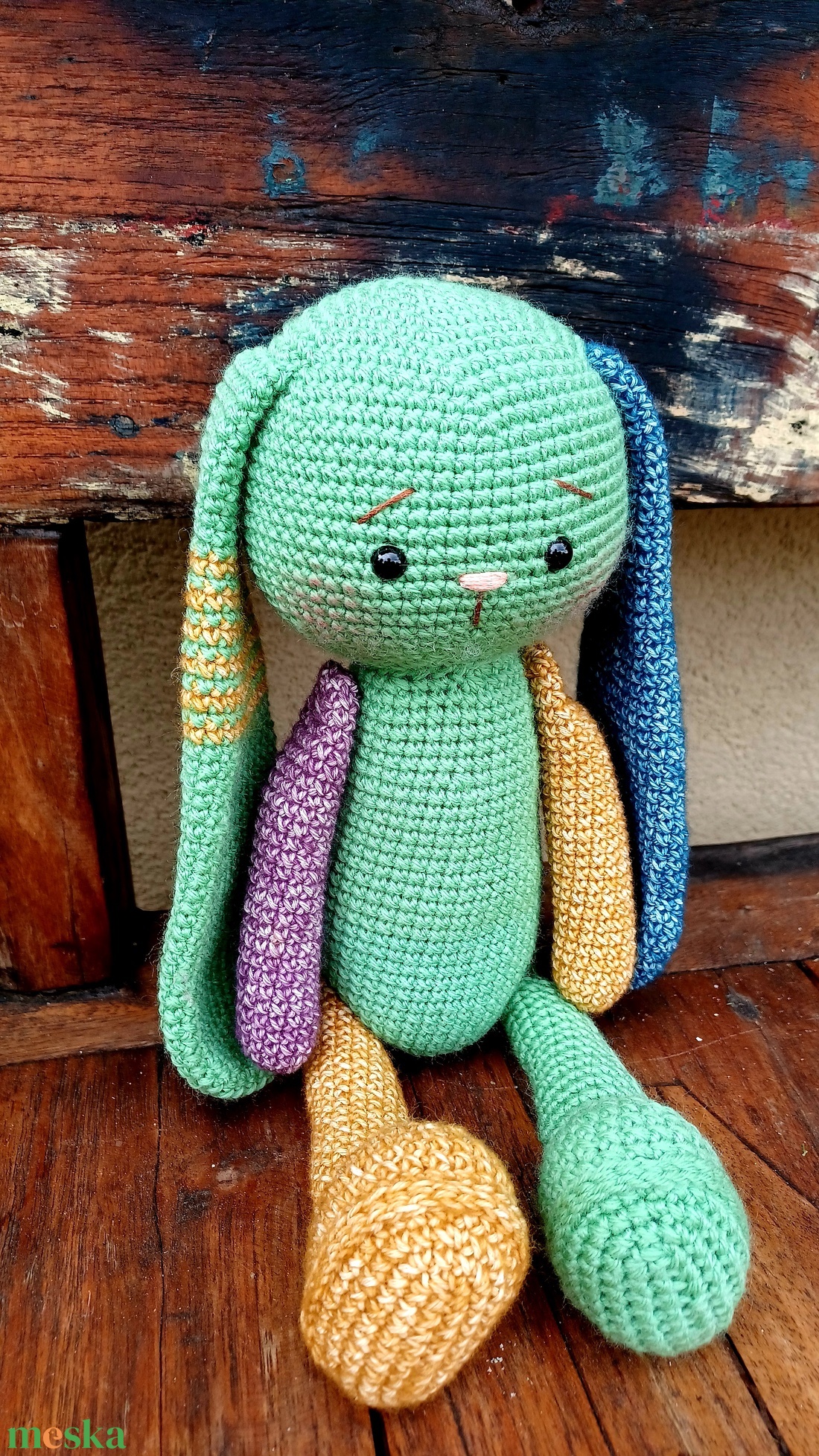 Nagy amigurumi nyuszi - játék & sport - plüssállat & játékfigura - nyuszi - Meska.hu Nagy amigurumi nyuszi - játék & sport - plüssállat & játékfigura - nyuszi - Meska.hu