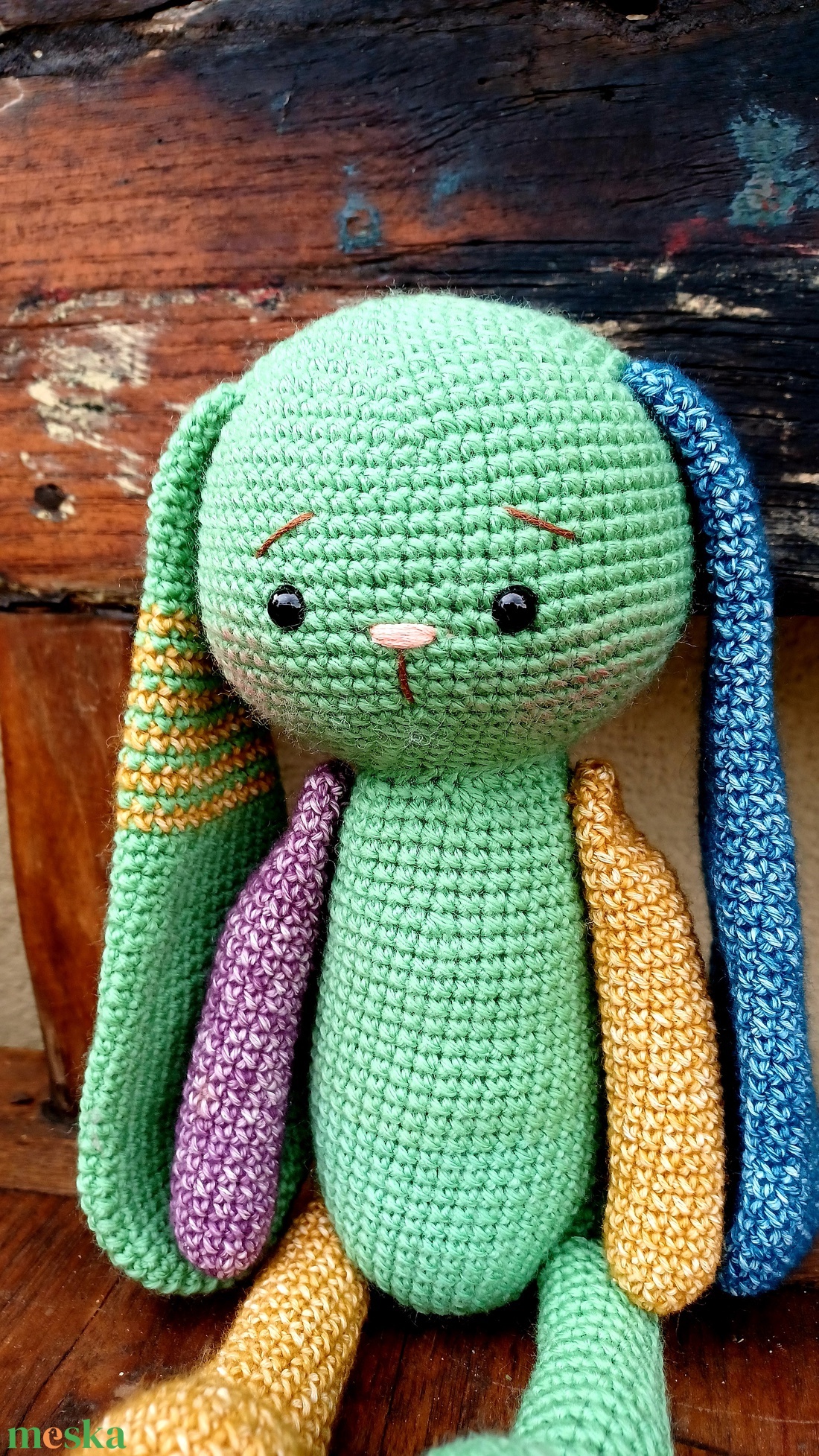 Nagy amigurumi nyuszi - játék & sport - plüssállat & játékfigura - nyuszi - Meska.hu Nagy amigurumi nyuszi - játék & sport - plüssállat & játékfigura - nyuszi - Meska.hu