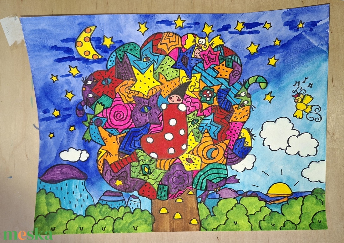 Mese fa nyomat! - művészet - grafika & illusztráció - művészi nyomat - Meska.hu