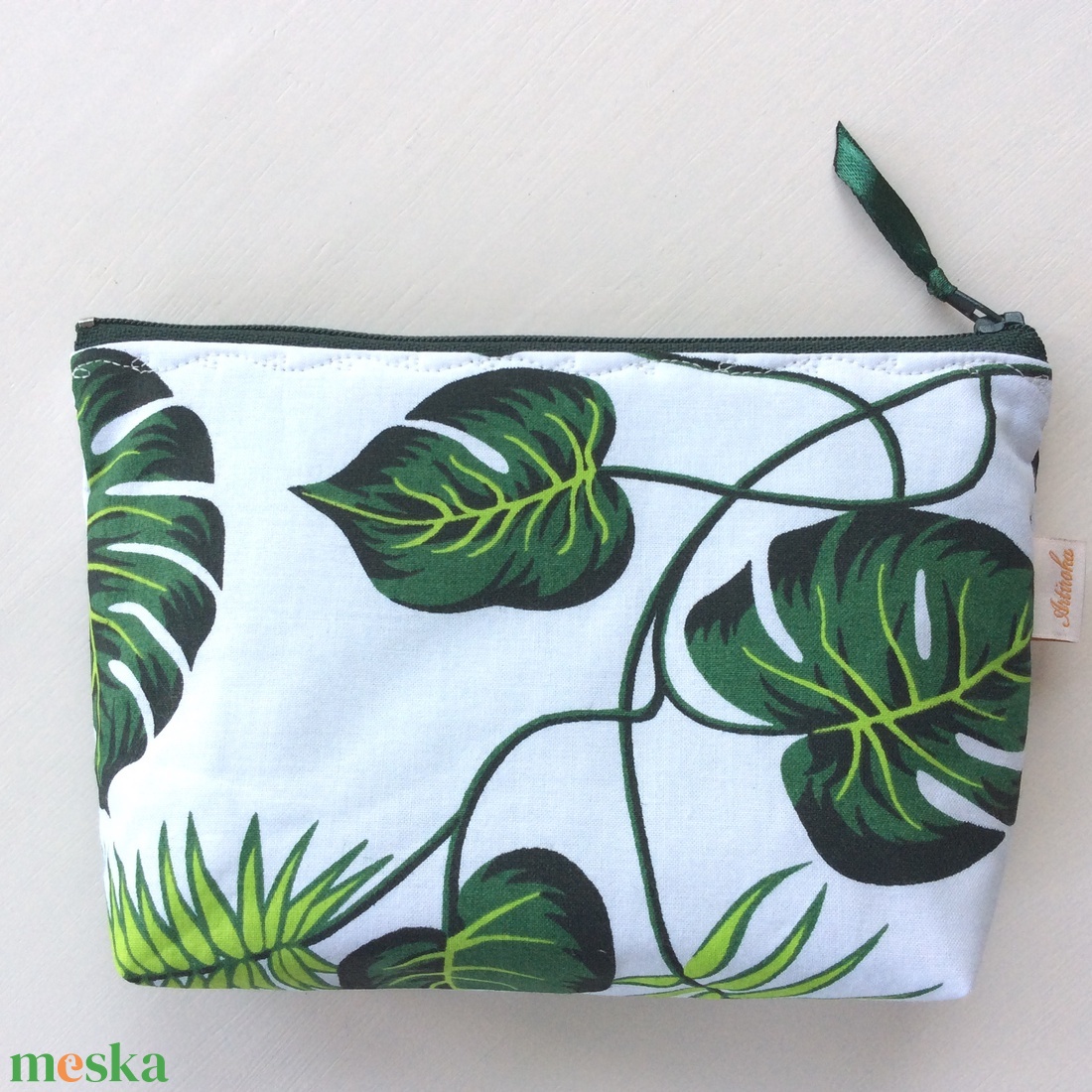 Pálmafa levél mintás neszesszer, irattartó - nowaste - Artiroka design - - Meska.hu Pálmafa levél mintás neszesszer, irattartó - nowaste - Artiroka design - - Meska.hu
