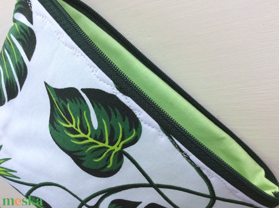Pálmafa levél mintás neszesszer, irattartó - nowaste - Artiroka design - - Meska.hu Pálmafa levél mintás neszesszer, irattartó - nowaste - Artiroka design - - Meska.hu