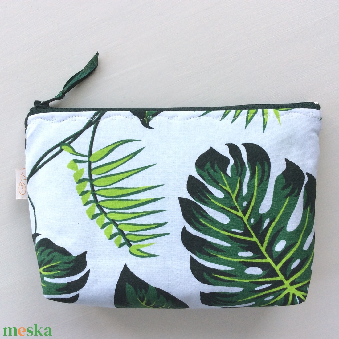 Pálmafa levél mintás neszesszer, irattartó - nowaste - Artiroka design - - Meska.hu Pálmafa levél mintás neszesszer, irattartó - nowaste - Artiroka design - - Meska.hu