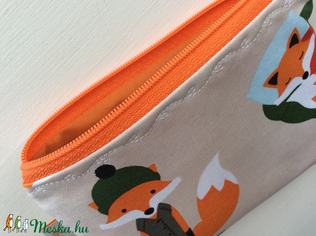 Róka Móka,  irattartó pénztárca - Artiroka design  -  - Meska.hu