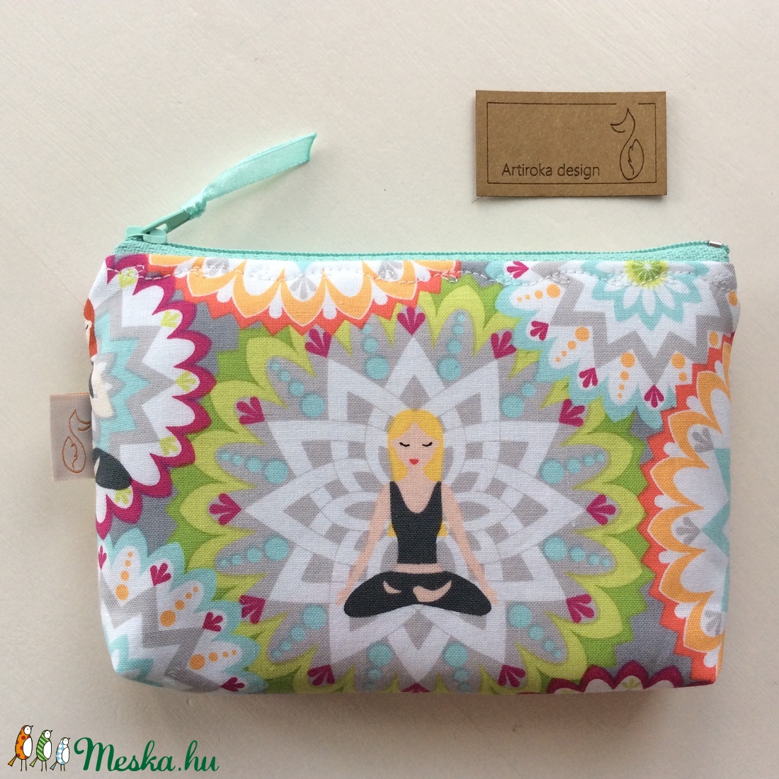 Jóga mintás prémium irattartó pénztárca - Namaste - Artiroka design - táska & tok - neszesszer - Meska.hu Jóga mintás prémium irattartó pénztárca - Namaste - Artiroka design - táska & tok - neszesszer - Meska.hu