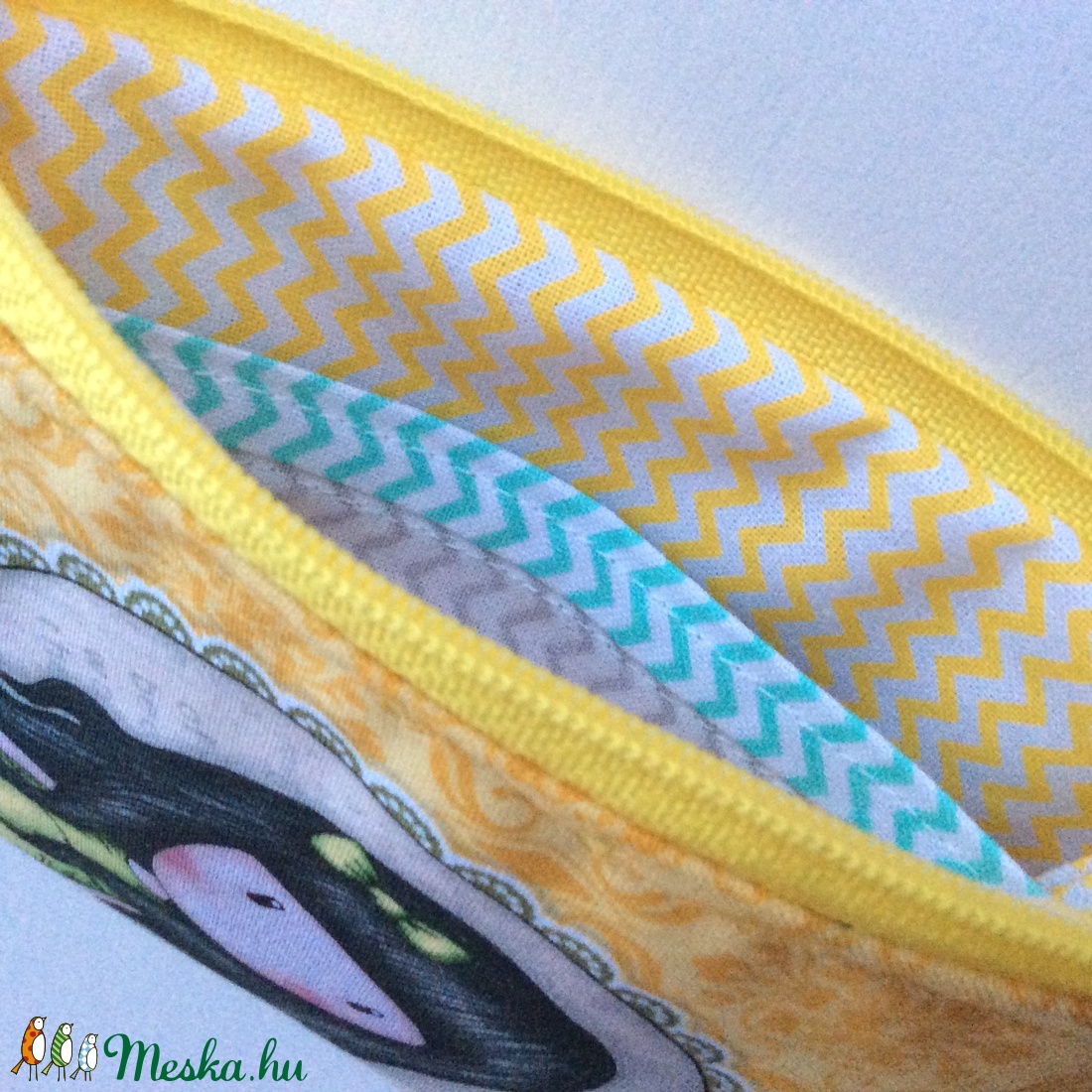 KÉTREKESZES, Gorjuss babás irattartó pénztárca - neszesszer -  - Meska.hu