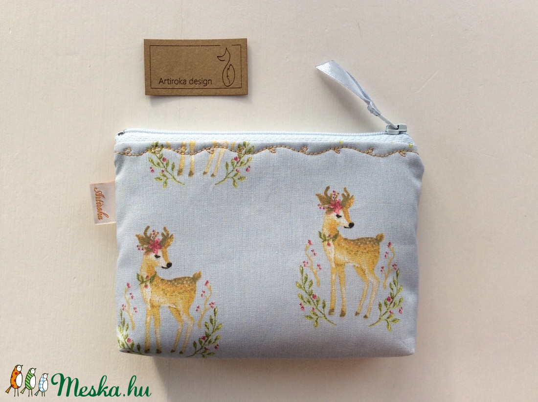 Őzike mintás irattartó pénztárca, neszesszer - Bambi - Artiroka design - - Meska.hu Őzike mintás irattartó pénztárca, neszesszer - Bambi - Artiroka design - - Meska.hu