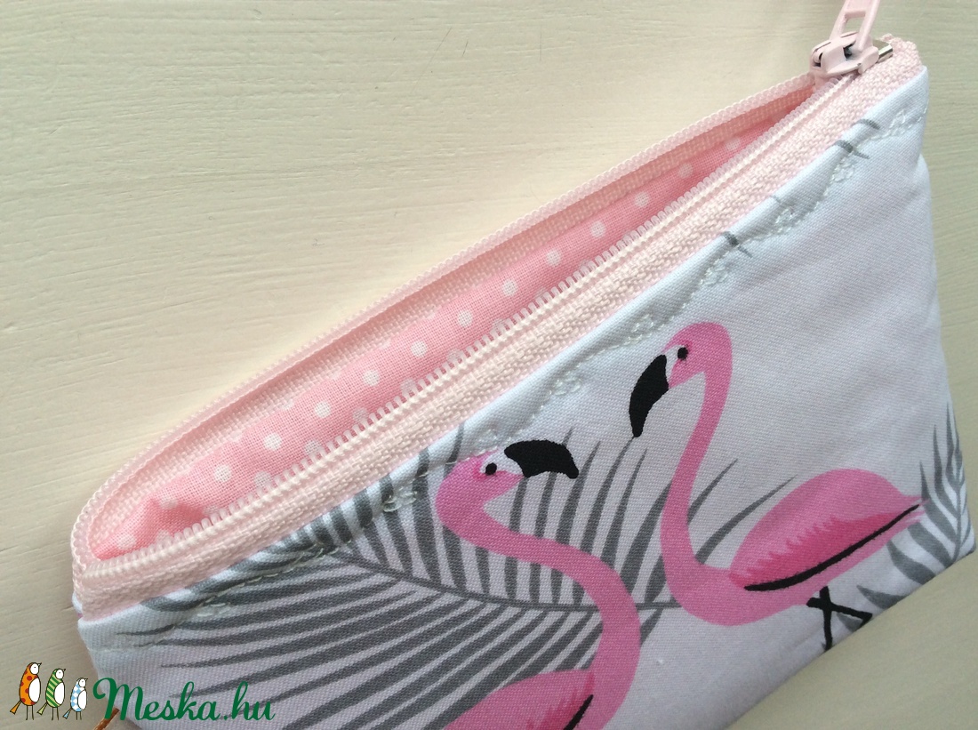 Flamingó mintás irattartó pénztárca - Artiroka design - - Meska.hu Flamingó mintás irattartó pénztárca - Artiroka design - - Meska.hu