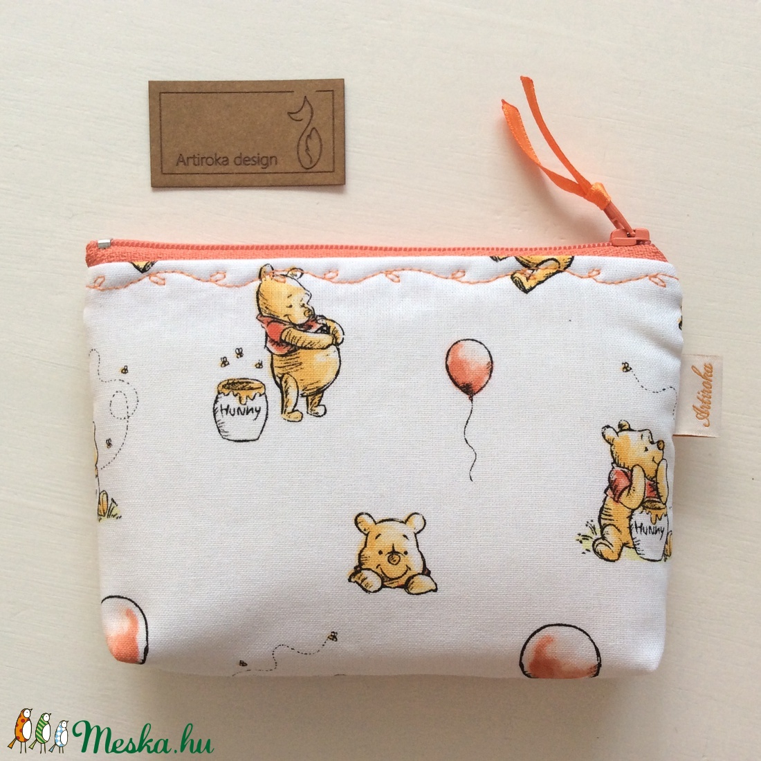 Micimackó mintás irattartó pénztárca, neszesszer - Winnie de Pooh - Artiroka design - táska & tok - neszesszer - Meska.hu Micimackó mintás irattartó pénztárca, neszesszer - Winnie de Pooh - Artiroka design - táska & tok - neszesszer - Meska.hu