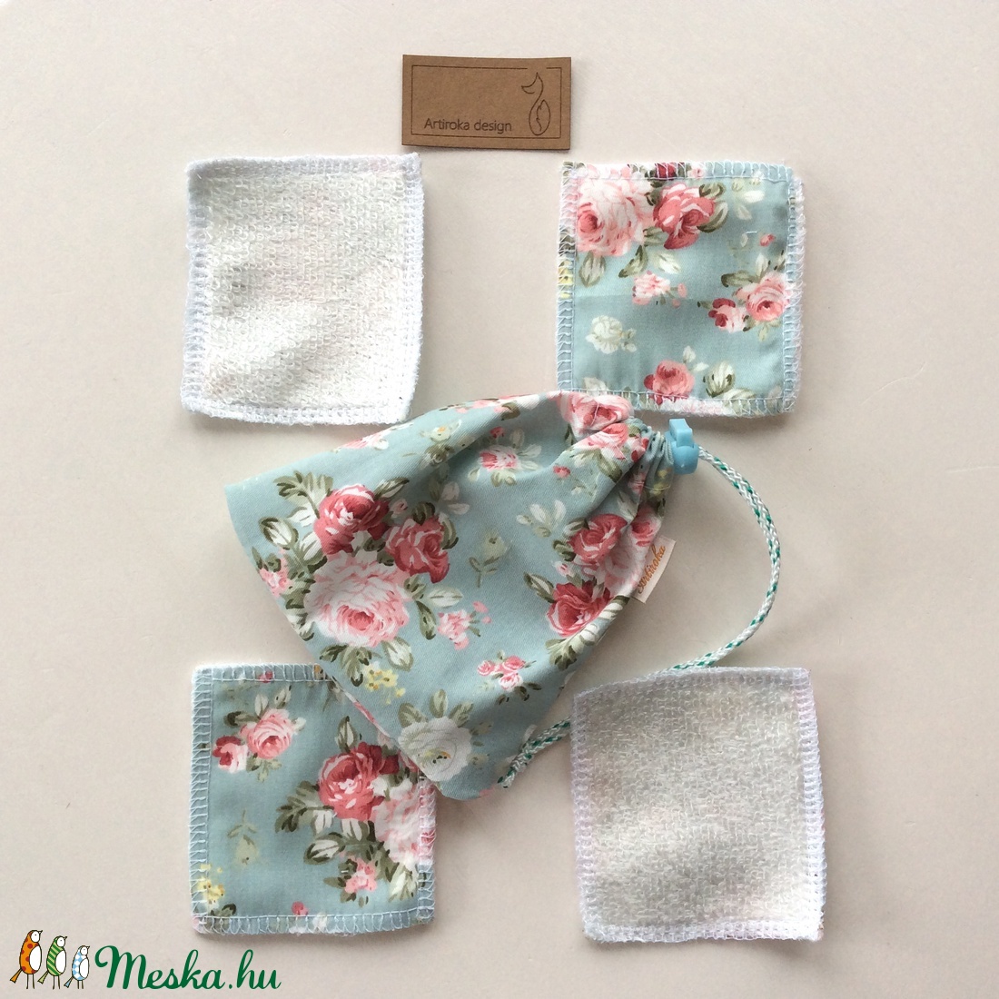 Arctisztító párna szett, bambusz frottír és prémium pamut textil felhasználásával - Artiroka design - - Meska.hu Arctisztító párna szett, bambusz frottír és prémium pamut textil felhasználásával - Artiroka design - - Meska.hu