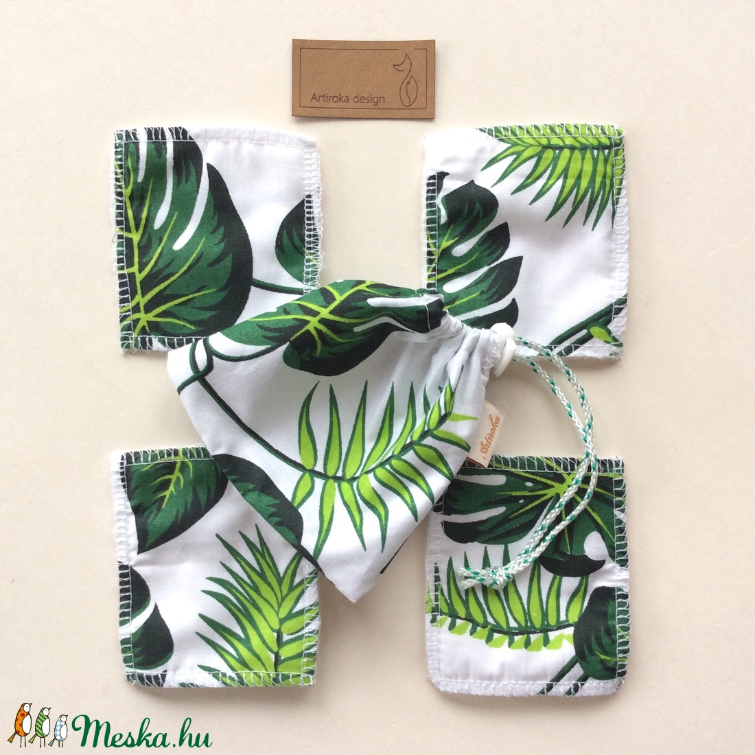 Arctisztító párna szett, bambusz frottír és prémium pamut textil felhasználásával - Artiroka design - - Meska.hu Arctisztító párna szett, bambusz frottír és prémium pamut textil felhasználásával - Artiroka design - - Meska.hu