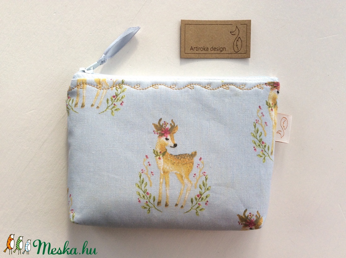 Őzike mintás irattartó pénztárca, neszesszer - Bambi - Artiroka design - - Meska.hu Őzike mintás irattartó pénztárca, neszesszer - Bambi - Artiroka design - - Meska.hu
