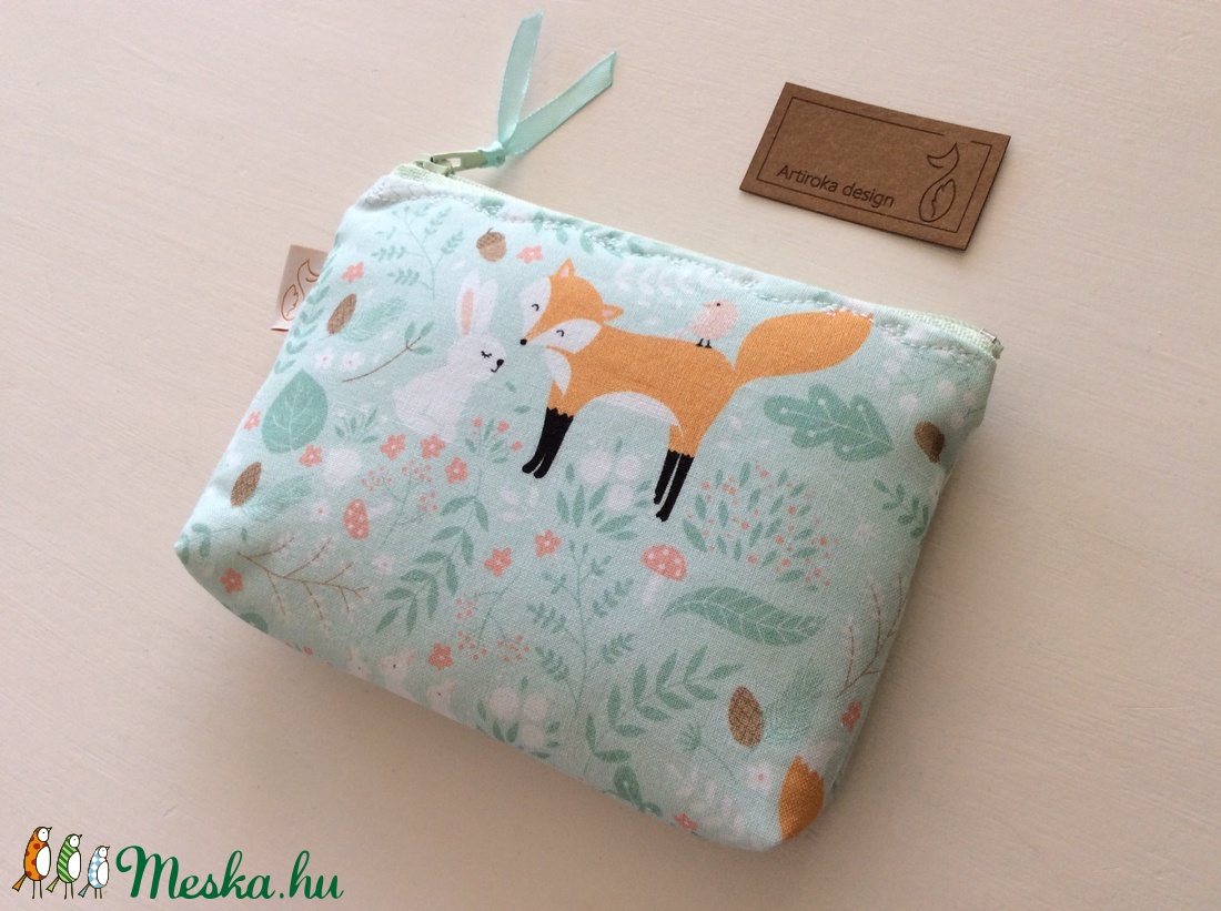 Erdő lakói, róka és nyuszi mintás, irattartó pénztárca - Artiroka design - táska & tok - pénztárca & más tok - pénztárca - Meska.hu Erdő lakói, róka és nyuszi mintás, irattartó pénztárca - Artiroka design - táska & tok - pénztárca & más tok - pénztárca - Meska.hu