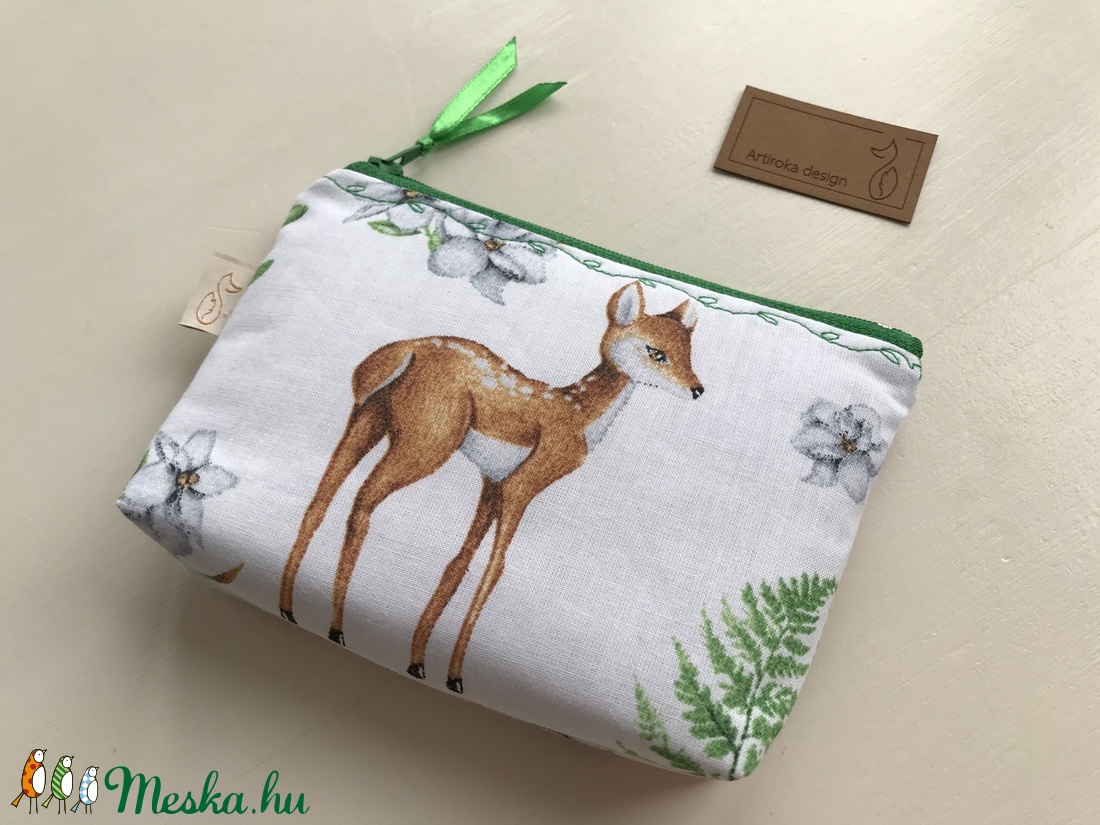 Bambi gyermeke - irattartó pénztárca, neszesszer - Artiroka design - - Meska.hu Bambi gyermeke - irattartó pénztárca, neszesszer - Artiroka design - - Meska.hu