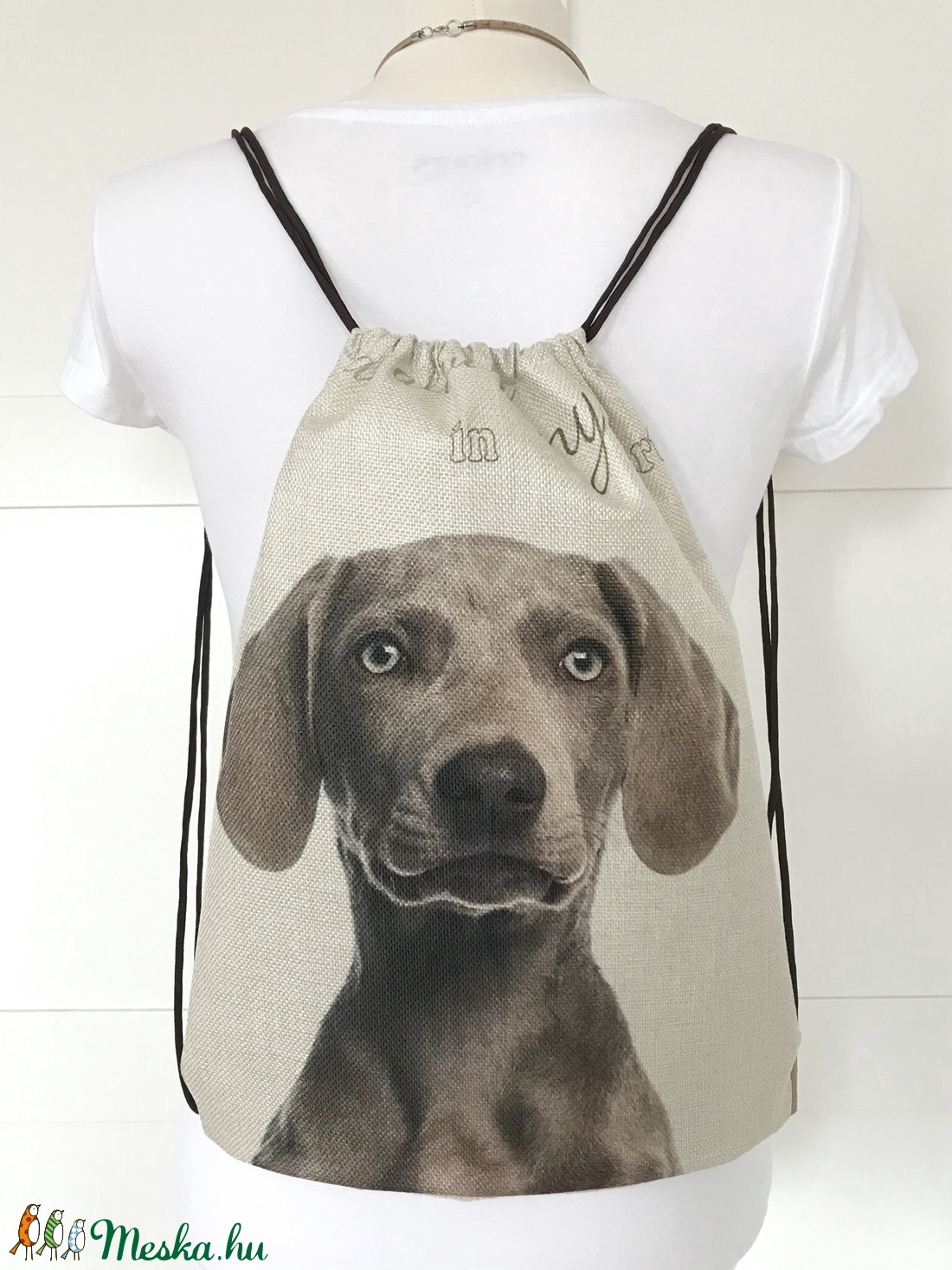 Vizsla kutya mintás gymbag hátizsák, ovis zsák, tornazsák edzéshez, úszáshoz - Artiroka design - - Meska.hu Vizsla kutya mintás gymbag hátizsák, ovis zsák, tornazsák edzéshez, úszáshoz - Artiroka design - - Meska.hu