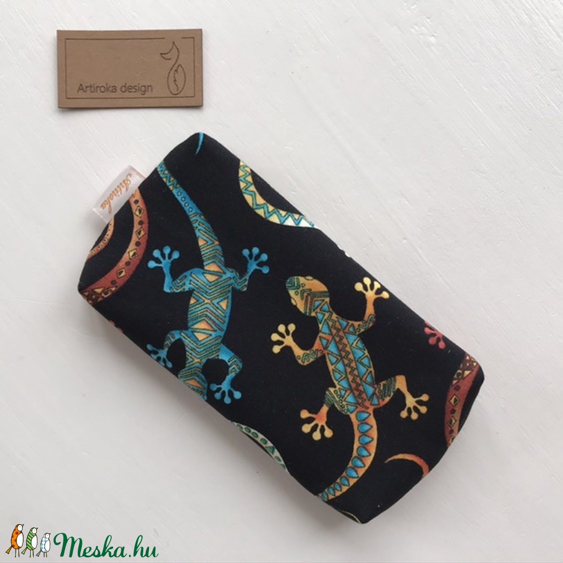 Színes Gekko mintás papírzsebkendő tartó - Artiroka design leírása - - Meska.hu Színes Gekko mintás papírzsebkendő tartó - Artiroka design leírása - - Meska.hu