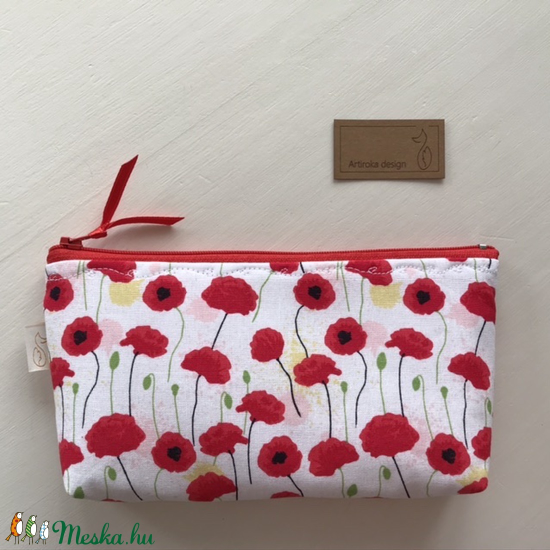 Pipacs mintás prémium irattartó neszesszer - pénztárca - Artiroka design - - Meska.hu Pipacs mintás prémium irattartó neszesszer - pénztárca - Artiroka design - - Meska.hu