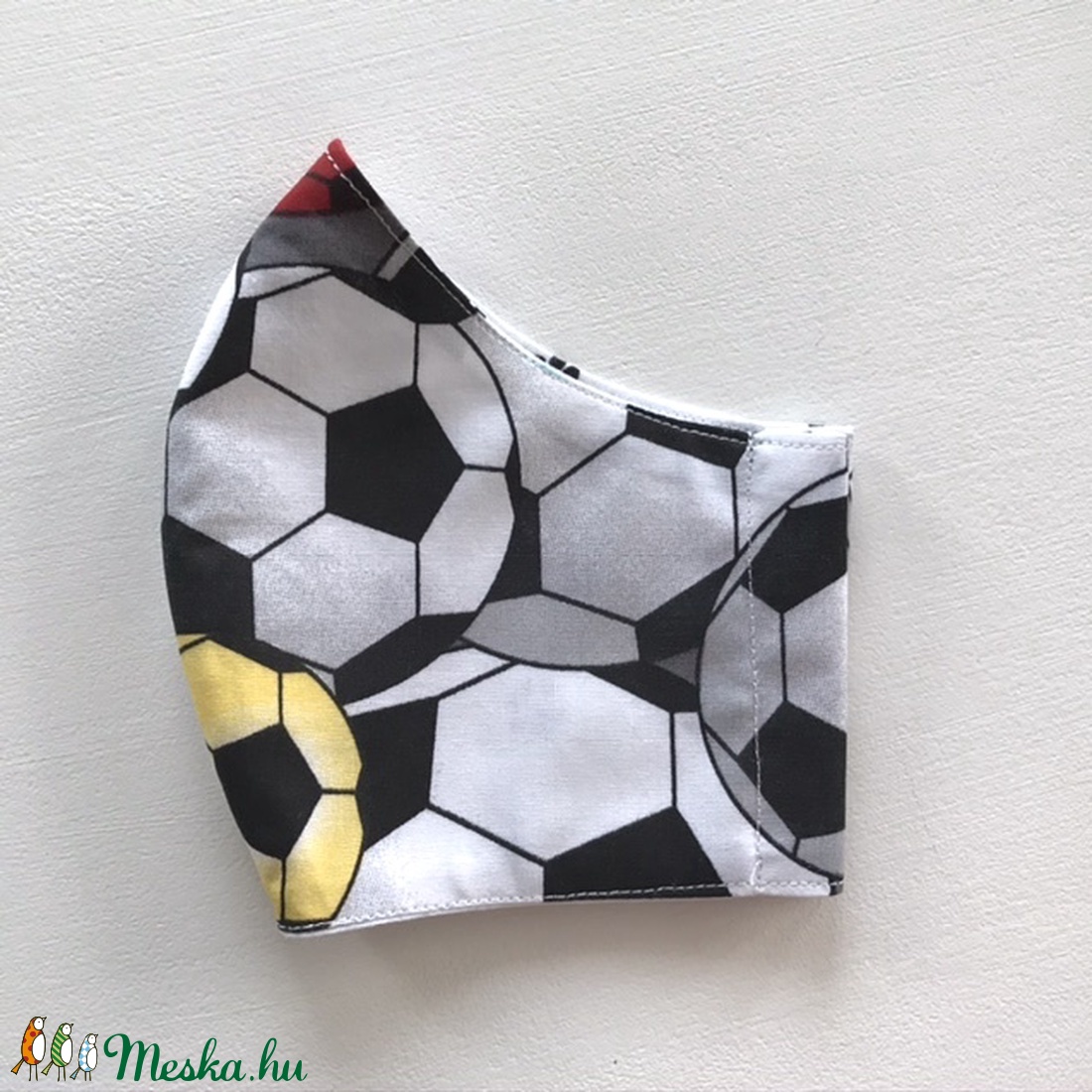 Foci, focilabda mintás arcmaszk, szájmaszk, maszk - Artiroka design -  - Meska.hu
