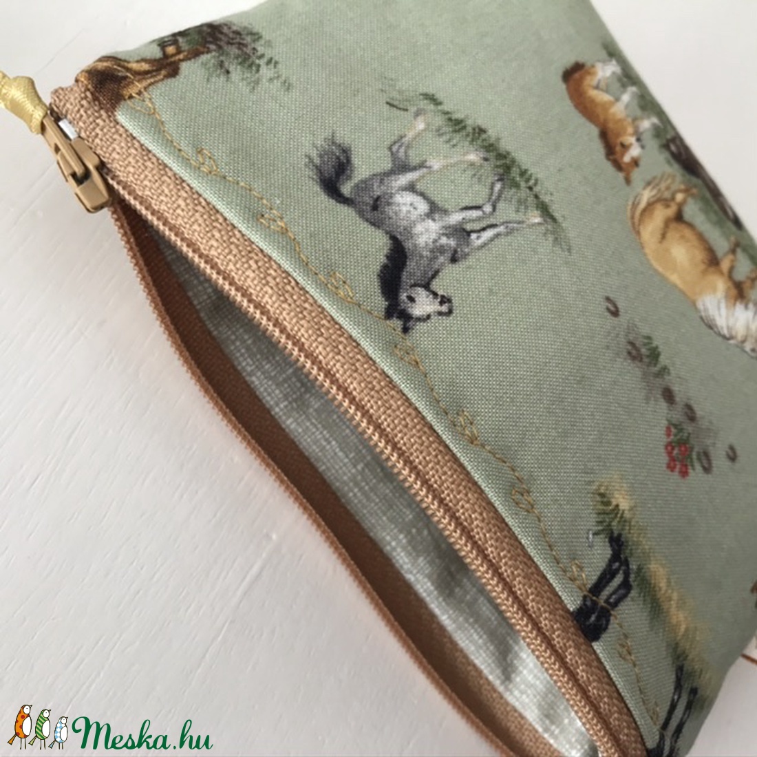 Ló, póni mintás irattartó pénztárca - Artiroka design -102 - - Meska.hu Ló, póni mintás irattartó pénztárca - Artiroka design -102 - - Meska.hu