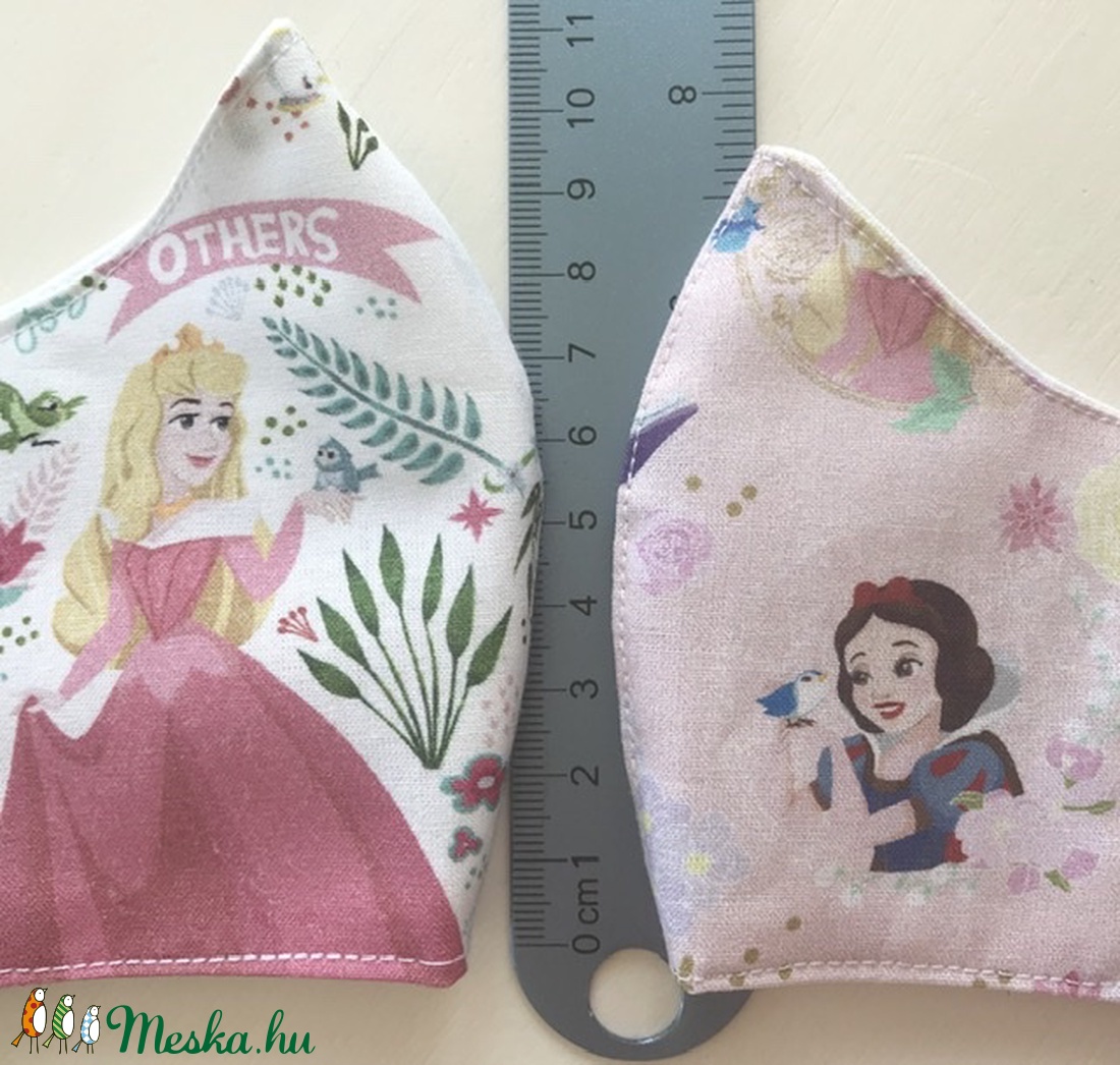 Hercegnő mintás arcmaszk, szájmaszk, maszk - Artiroka design -  - Meska.hu