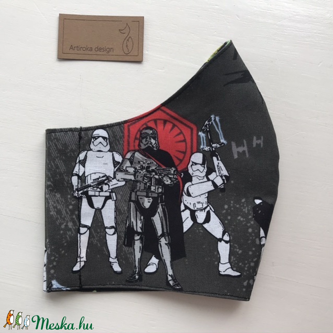Star Wars mintás prémium arcmaszk, szájmaszk, maszk, gyerekmaszk - Artiroka design - gyerek - gyerek - Meska.hu