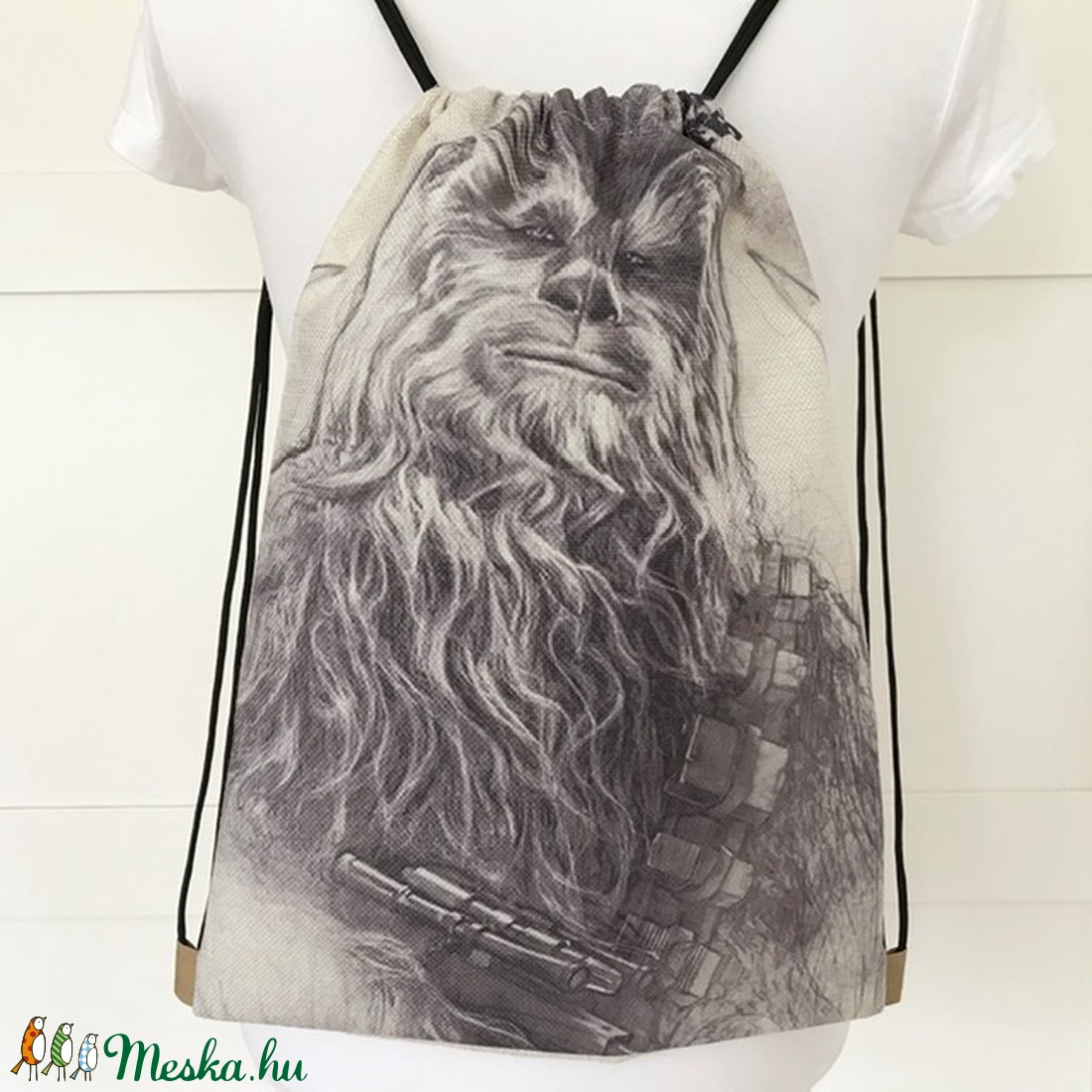 Star Wars - gymbag hátizsák, tornazsák edzéshez, kirándulashoz - Artiroka design - táska & tok - hátizsák - hátizsák - Meska.hu