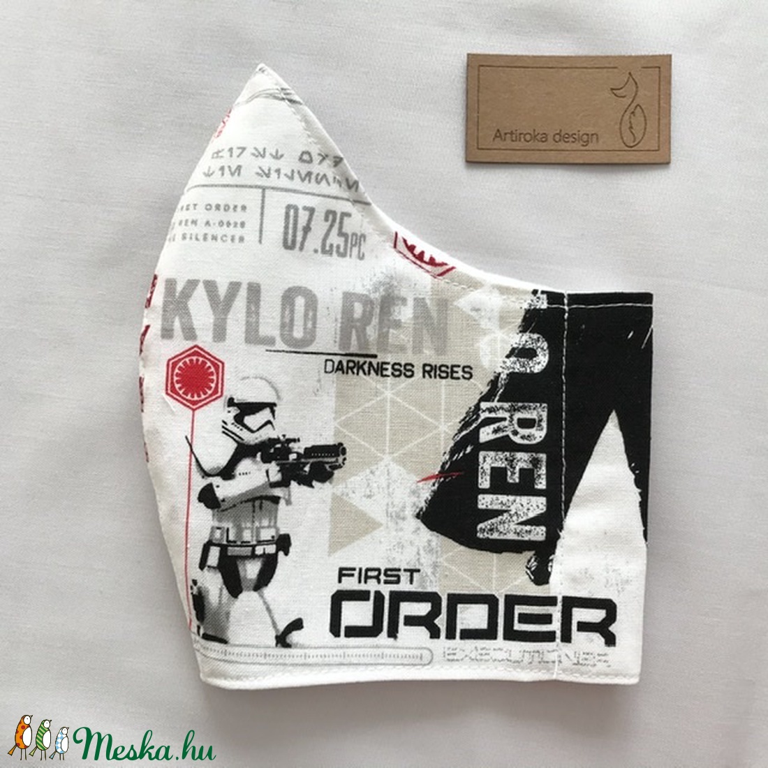 Star Wars mintás prémium arcmaszk, szájmaszk, maszk, gyerekmaszk - Artiroka design -  - Meska.hu