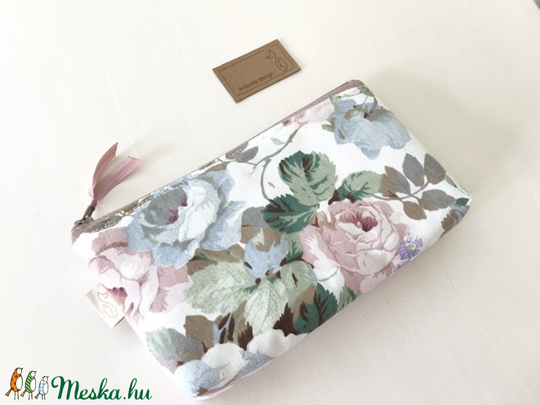 Rózsa mintás prémium irattartó neszesszer - pénztárca - Artiroka design - - Meska.hu Rózsa mintás prémium irattartó neszesszer - pénztárca - Artiroka design - - Meska.hu