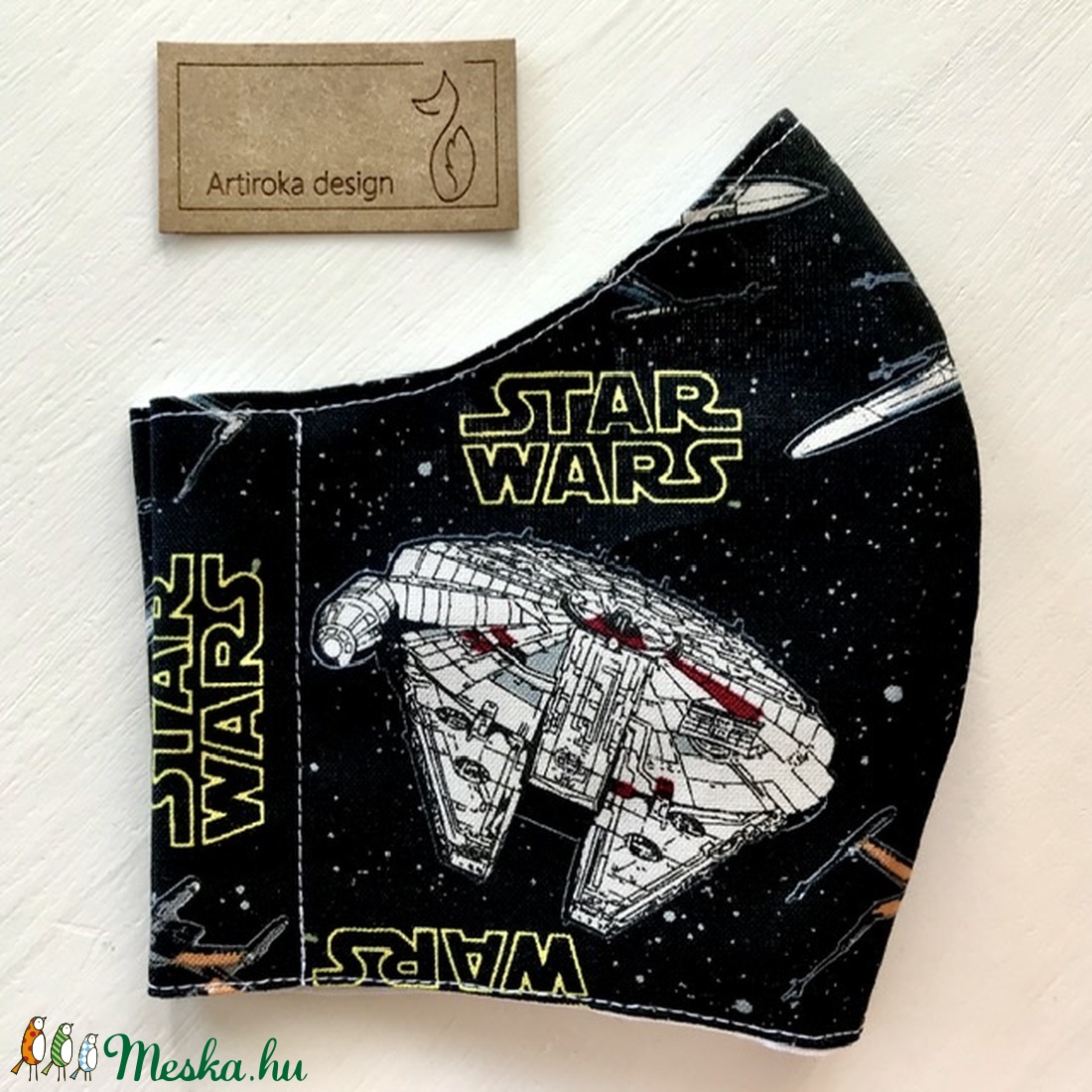 Star Wars mintás prémium arcmaszk, szájmaszk, maszk, gyerekmaszk - Artiroka design - férfi & uniszex - férfi & uniszex - Meska.hu