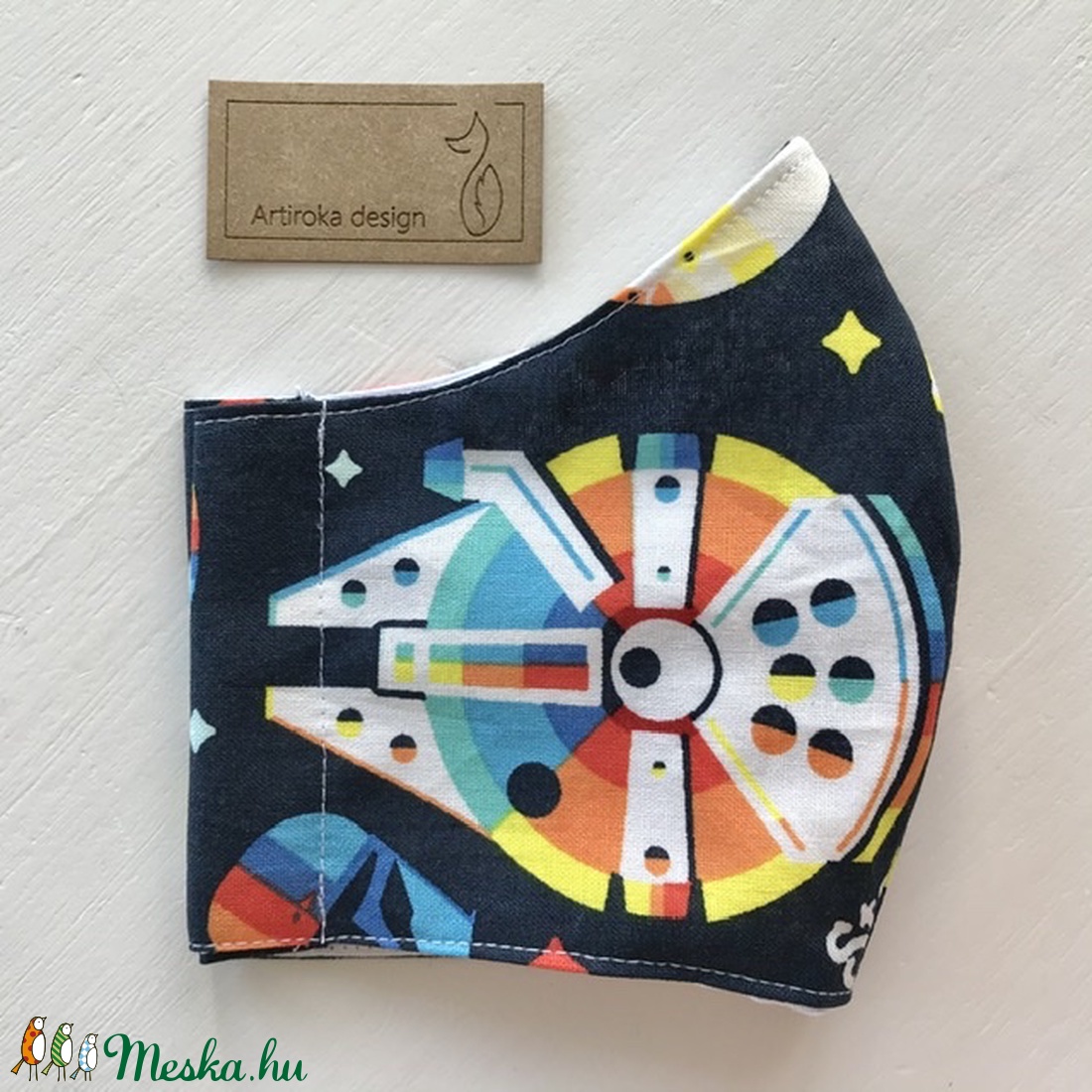 Star Wars mintás prémium arcmaszk, szájmaszk, maszk, gyerekmaszk - Artiroka design - férfi & uniszex - férfi & uniszex - Meska.hu