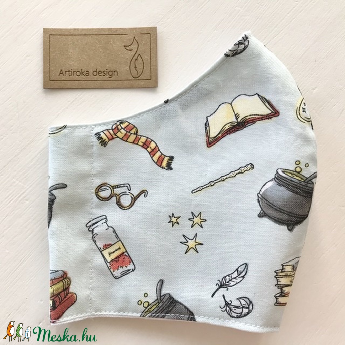 Harry Potter mintás arcmaszk, szájmaszk, maszk - Artiroka design - gyerek - gyerek - Meska.hu
