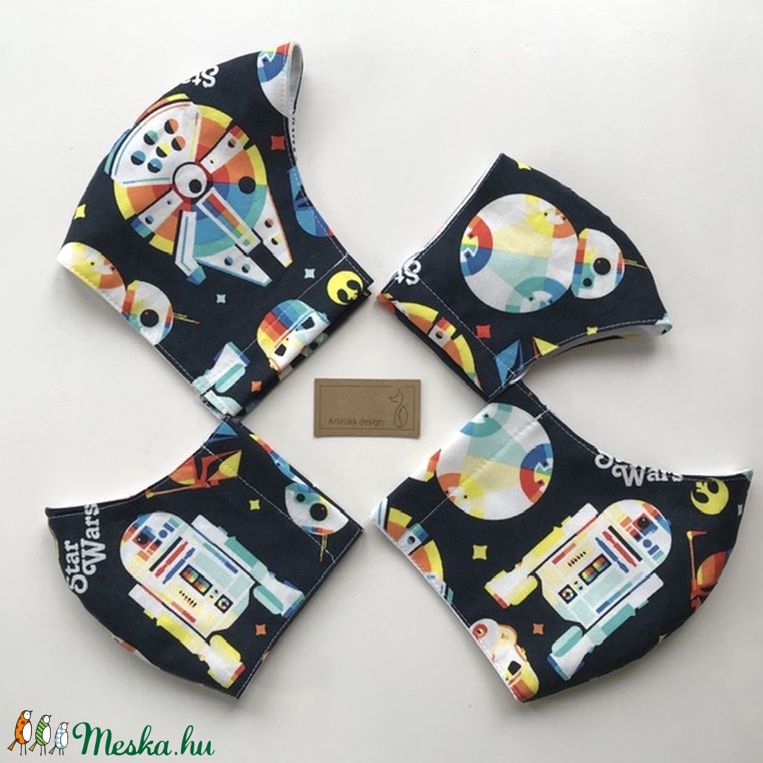 Star Wars mintás prémium arcmaszk, szájmaszk, maszk, gyerekmaszk - Artiroka design - férfi & uniszex - férfi & uniszex - Meska.hu