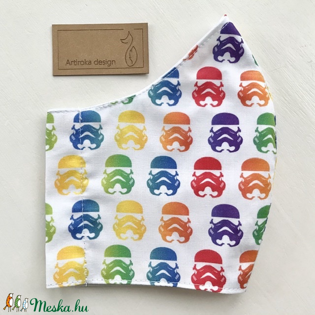 Star Wars mintás prémium arcmaszk, szájmaszk, maszk, gyerekmaszk- M méret - Artiroka design - férfi & uniszex - férfi & uniszex - Meska.hu