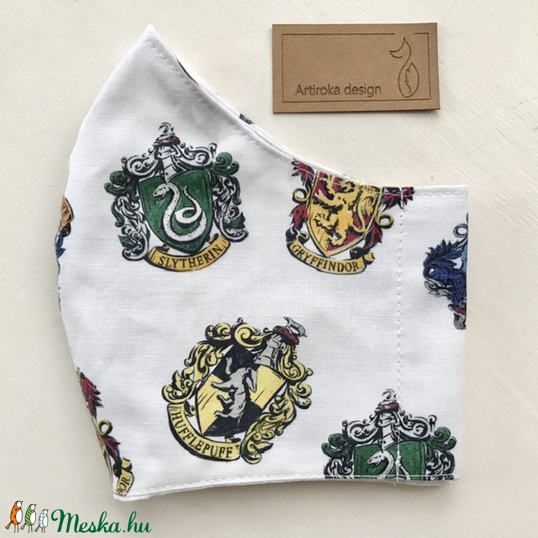 Harry Potter mintás arcmaszk, szájmaszk, maszk - Artiroka design - gyerek - gyerek - Meska.hu