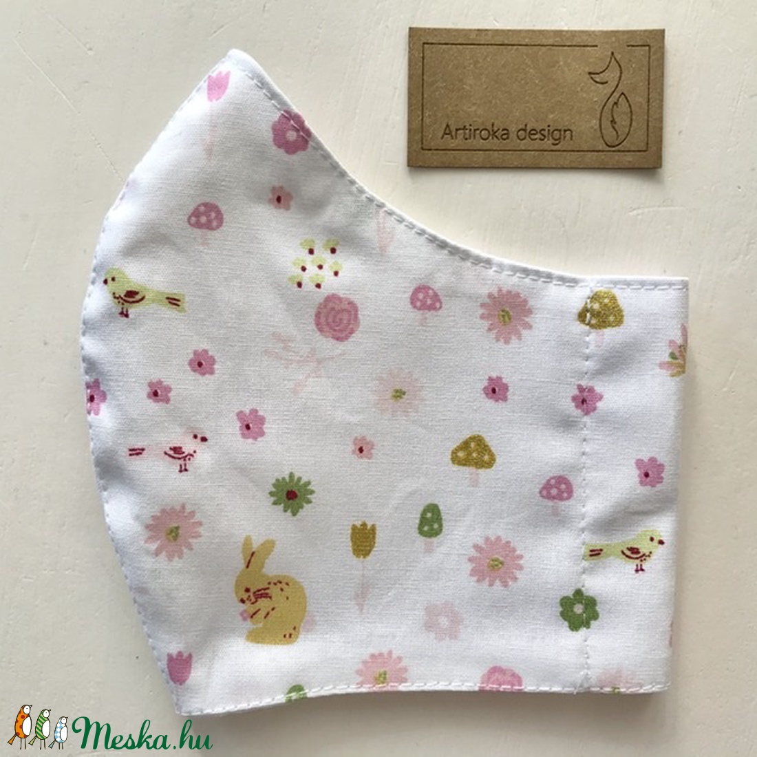 Unikornis mintás PRÉMIUM maszk, szájmaszk, gyerek maszk - M méret készleten-  Artiroka design  - gyerek - gyerek - Meska.hu
