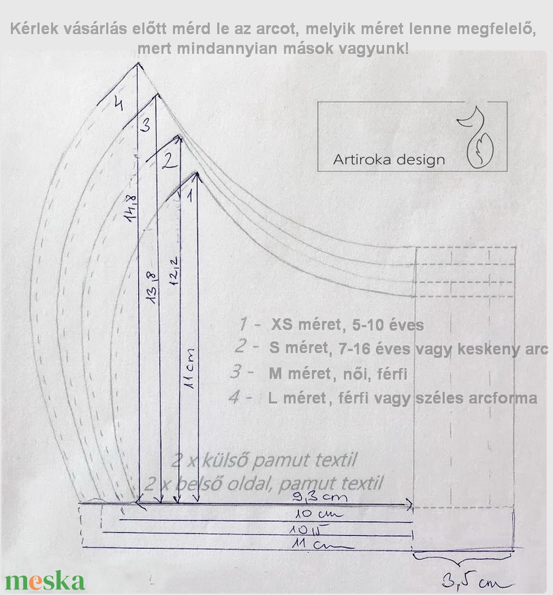 Jégvarázs - Elza mintás prémium arcmaszk, szájmaszk, maszk - Artiroka design - gyerek - gyerek - Meska.hu