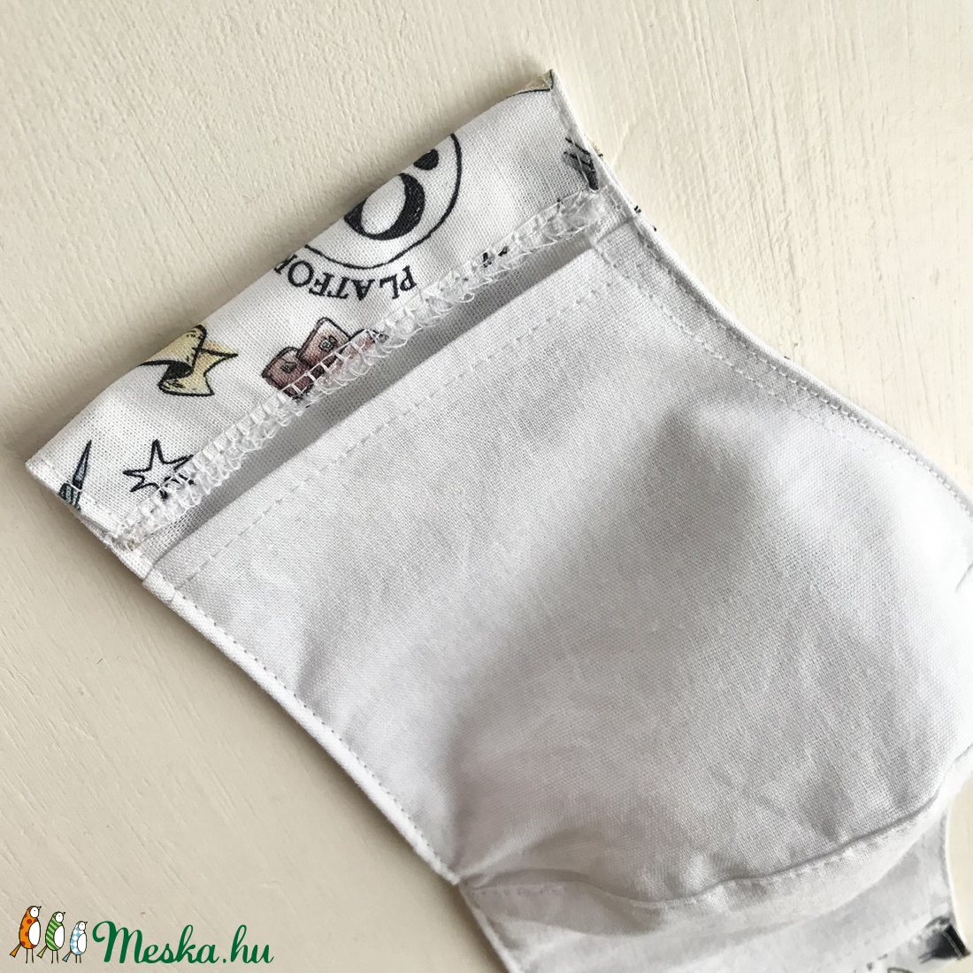 Harry Potter Roxfort expressz mintás szűrőbetét tartós maszk, szájmaszk - egyedi megrendelés M méret  - Artiroka design - férfi & uniszex - férfi & uniszex - Meska.hu