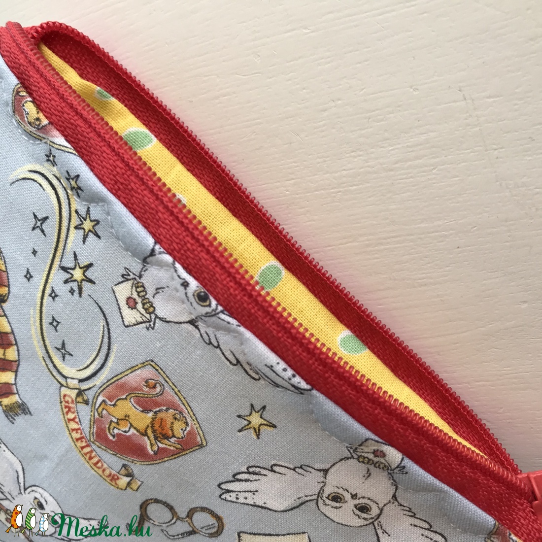 Harry Potter - Hedvig bagoly mintás prémium  irattartó pénztárca, neszesszer - Artiroka design - táska & tok - pénztárca & más tok - pénztárca - Meska.hu
