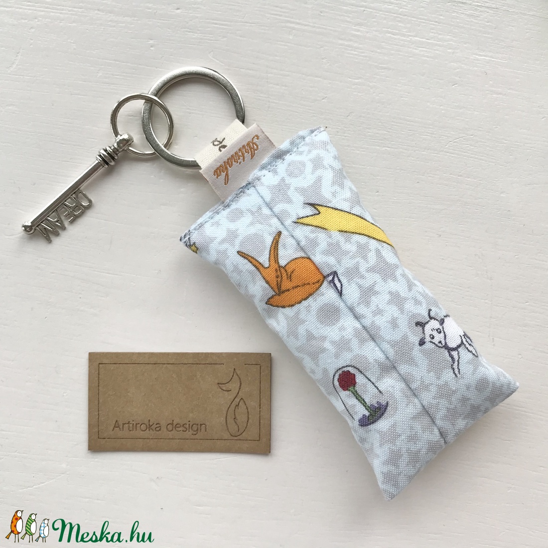 A Kis herceg mintás kulcstartó -  Artiroka design - táska & tok - kulcstartó & táskadísz - kulcstartó - Meska.hu