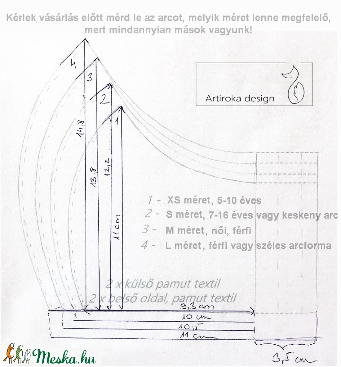 Aranyló pitypang eső az éj leple alatt -  prémium pamut textilből készült maszk - Mesedoboz  - Artiroka design  - maszk, arcmaszk - női - Meska.hu