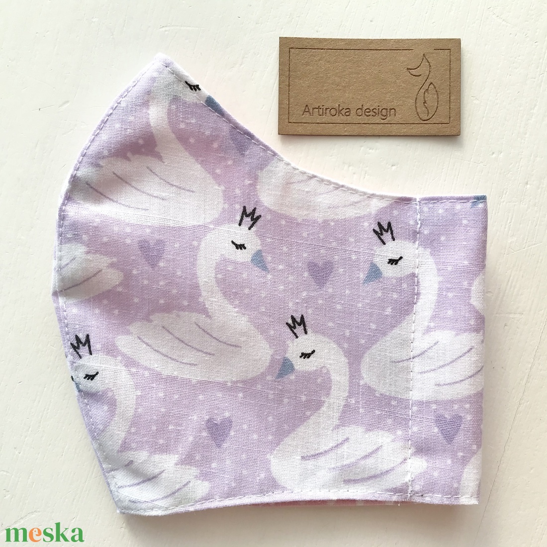 Pasztell lila, hattyú mintás egyedi arcmaszk, szájmaszk, maszk - Artiroka design - maszk, arcmaszk - gyerek - Meska.hu Pasztell lila, hattyú mintás egyedi arcmaszk, szájmaszk, maszk - Artiroka design - maszk, arcmaszk - gyerek - Meska.hu